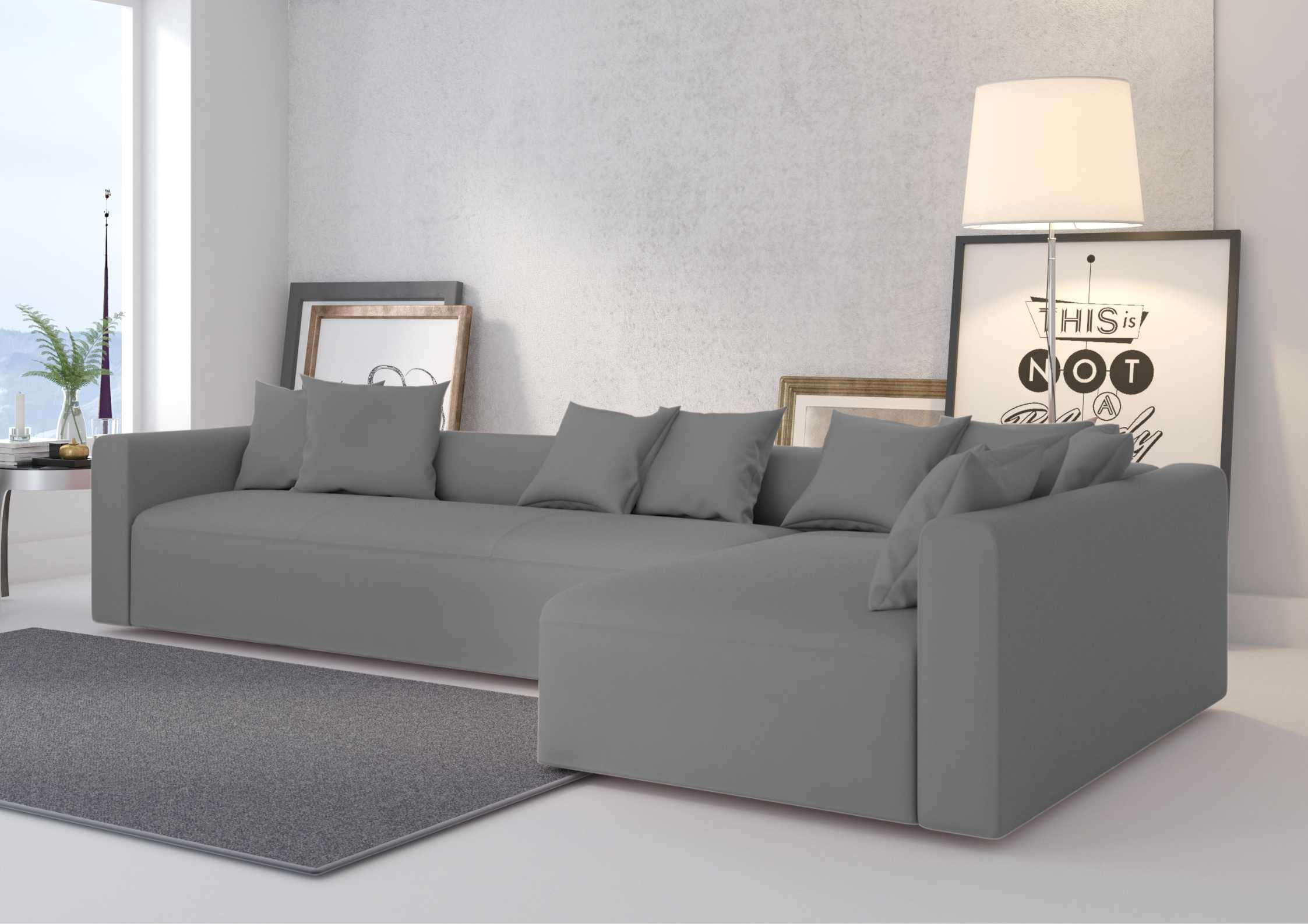 Designerska duża rogówka z funkcją spania Fantom Narożnik rozkładany PRAWY - obrazek 9