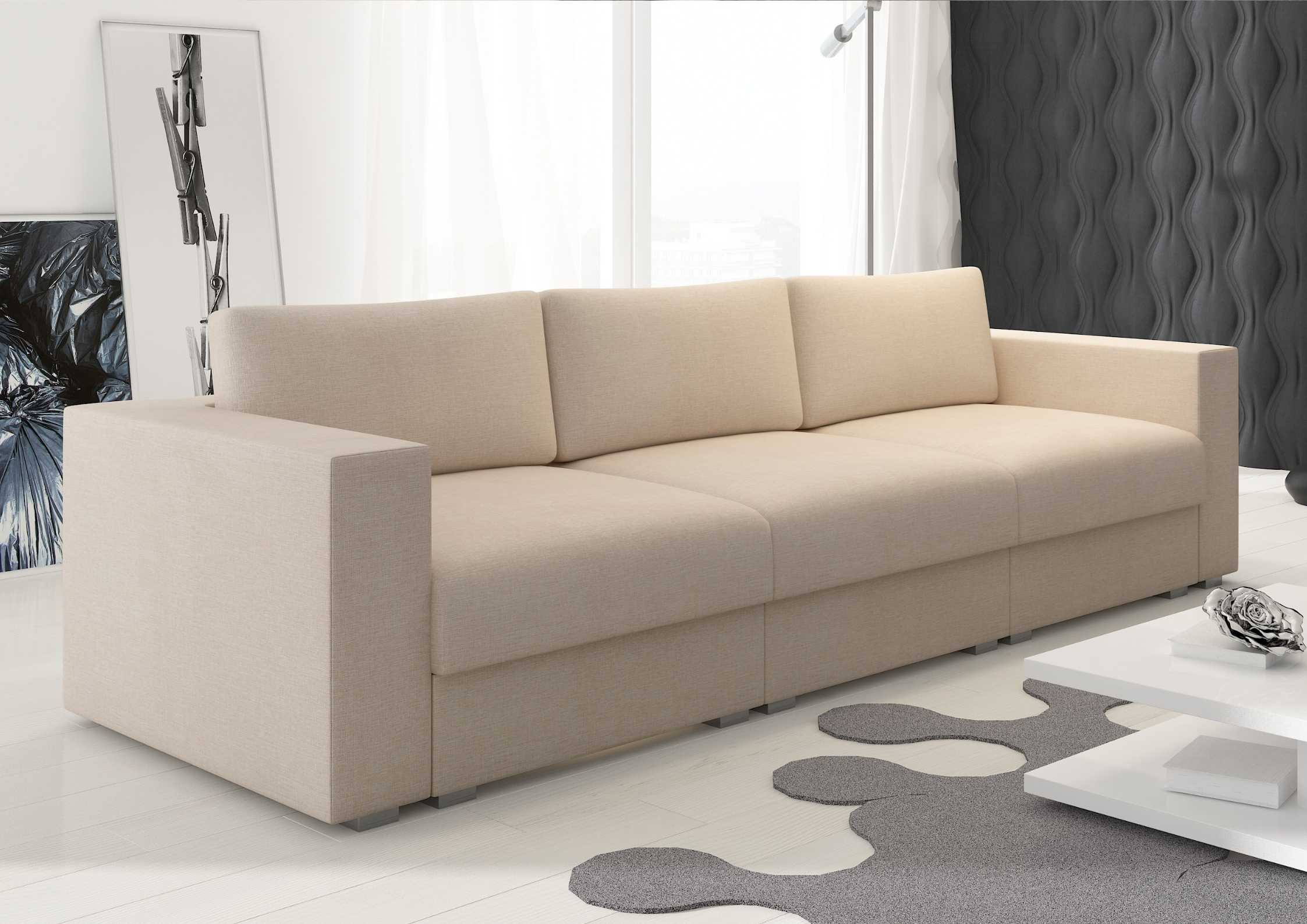 Duża modułowa sofa z funkcją spania LIFE - obrazek 5