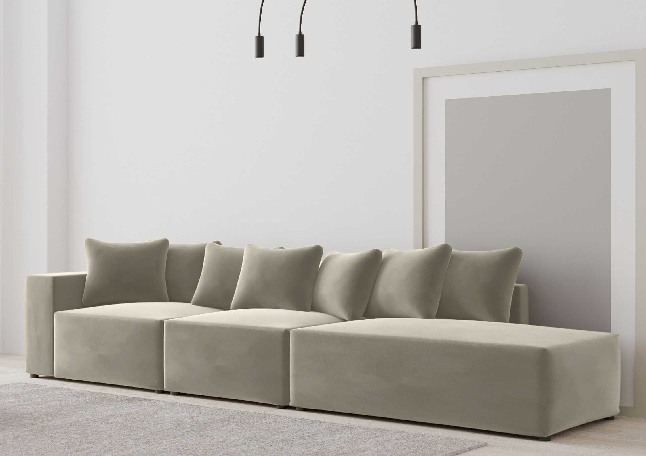 Duża sofa modułowa SUGOI Lewostronna - obrazek 4
