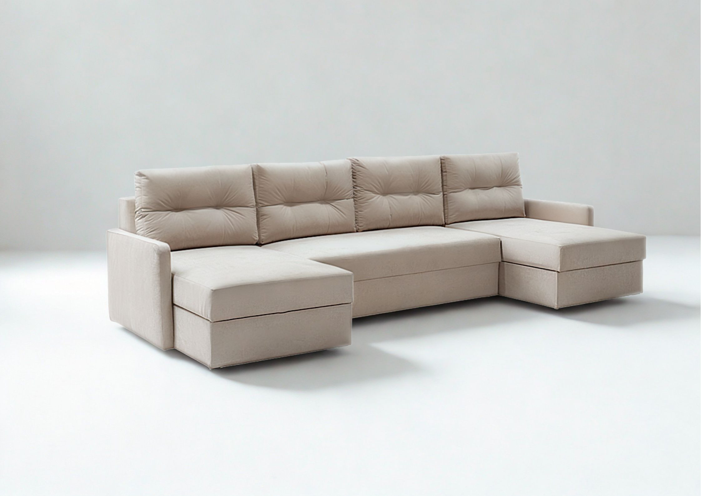 Duży narożnik ARIA U w kształcie litery U rozkładany - obrazek 5