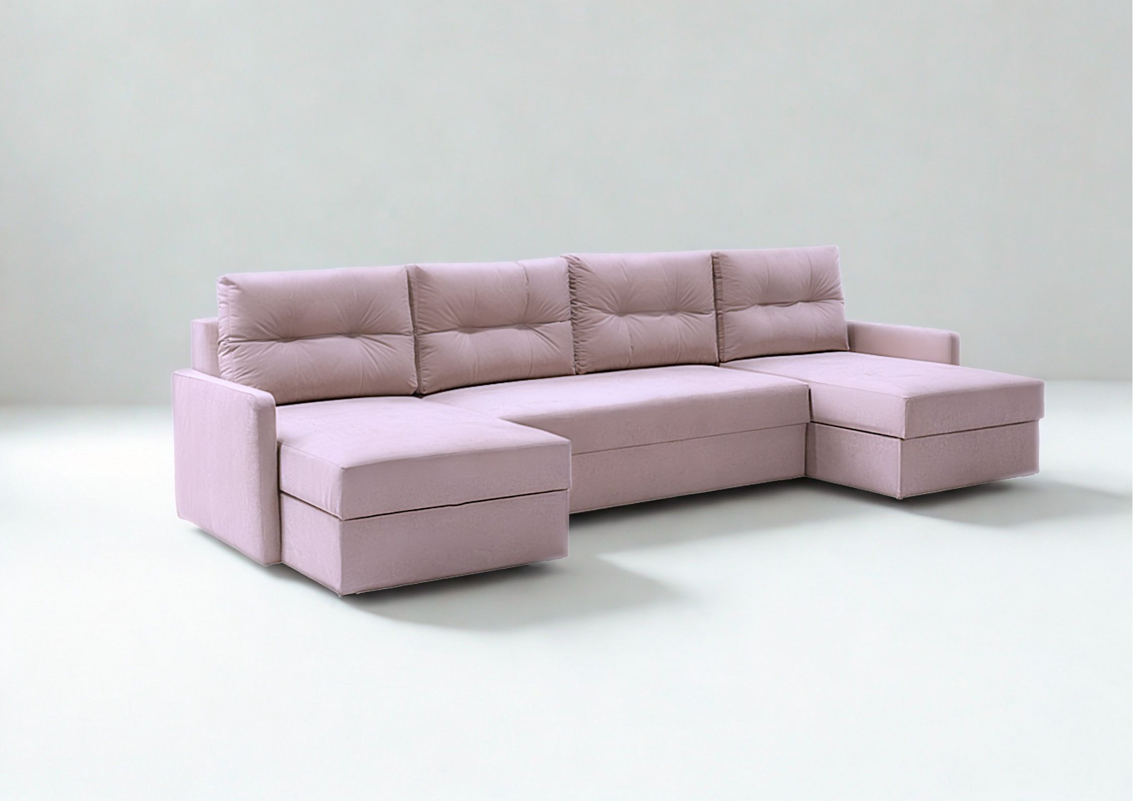 Duży narożnik ARIA U w kształcie litery U rozkładany - obrazek 6