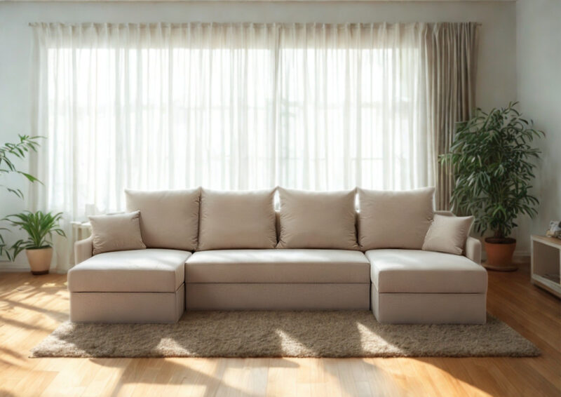 Duży Narożnik w kształcie litery U rozkładany Arkadia U