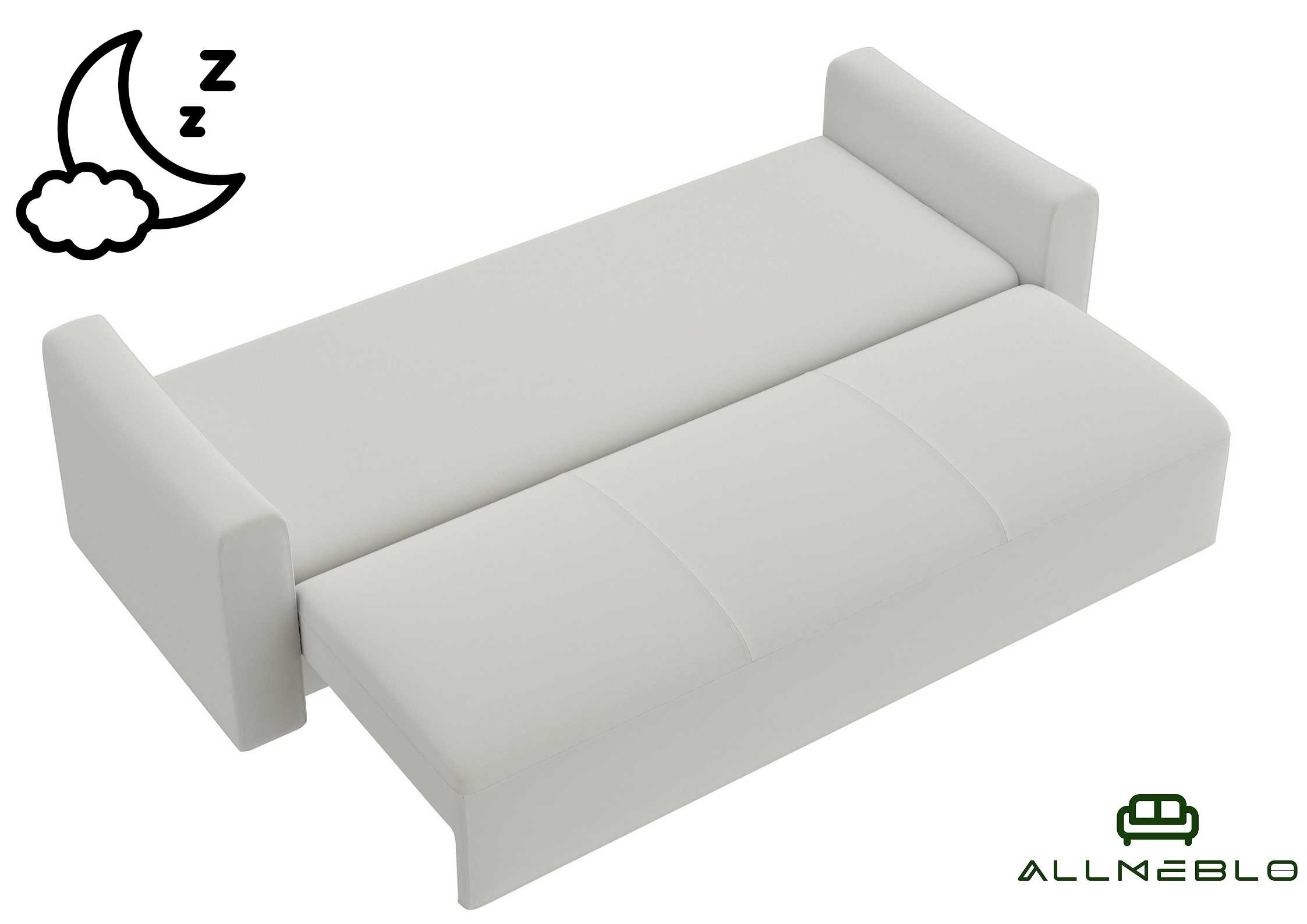 Elegancka i stylowa sofa Fantom z funkcją spania - obrazek 3