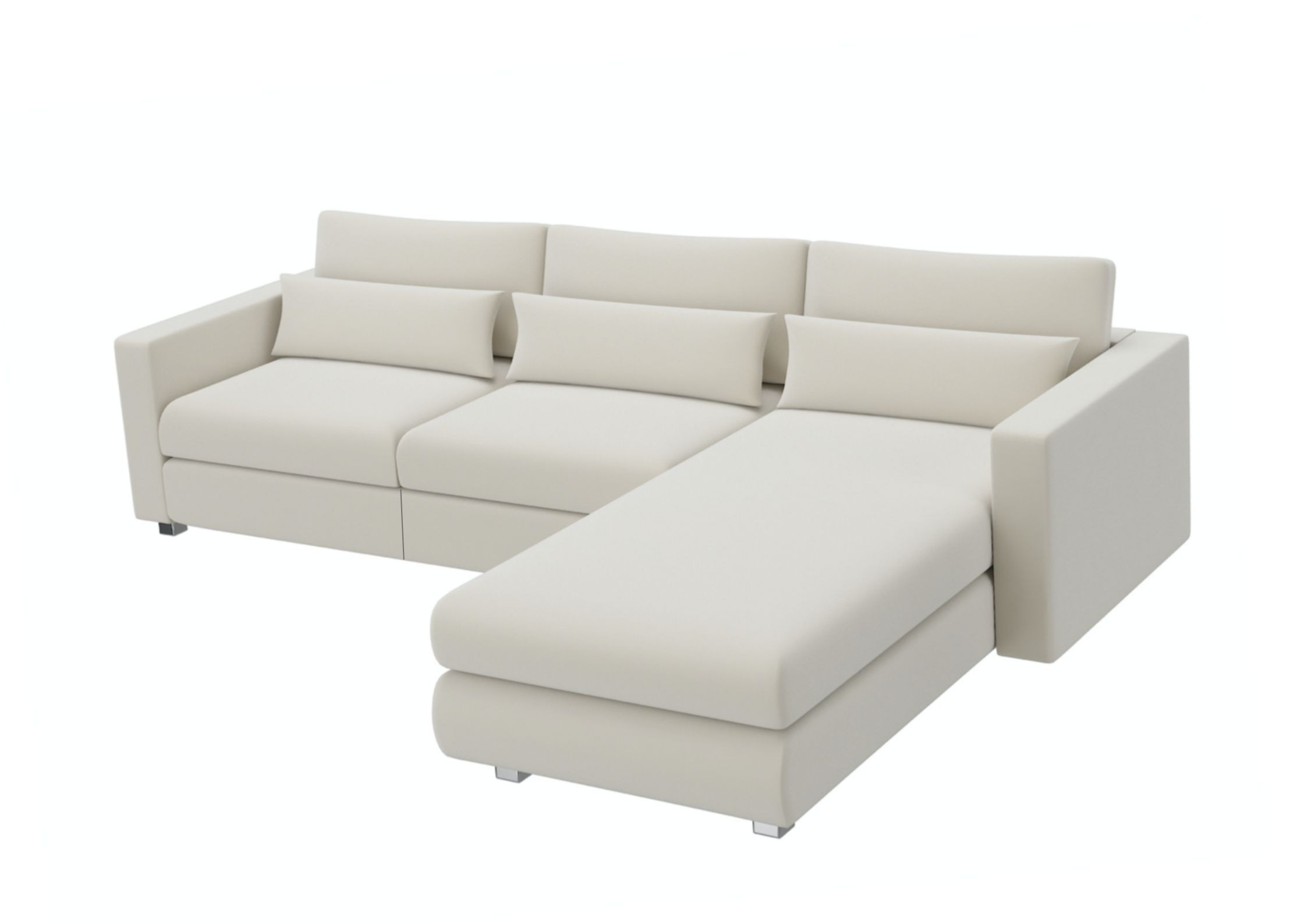 Elegancka rogówka z funkcją spania SUNSET Nowoczesny narożnik - obrazek 5