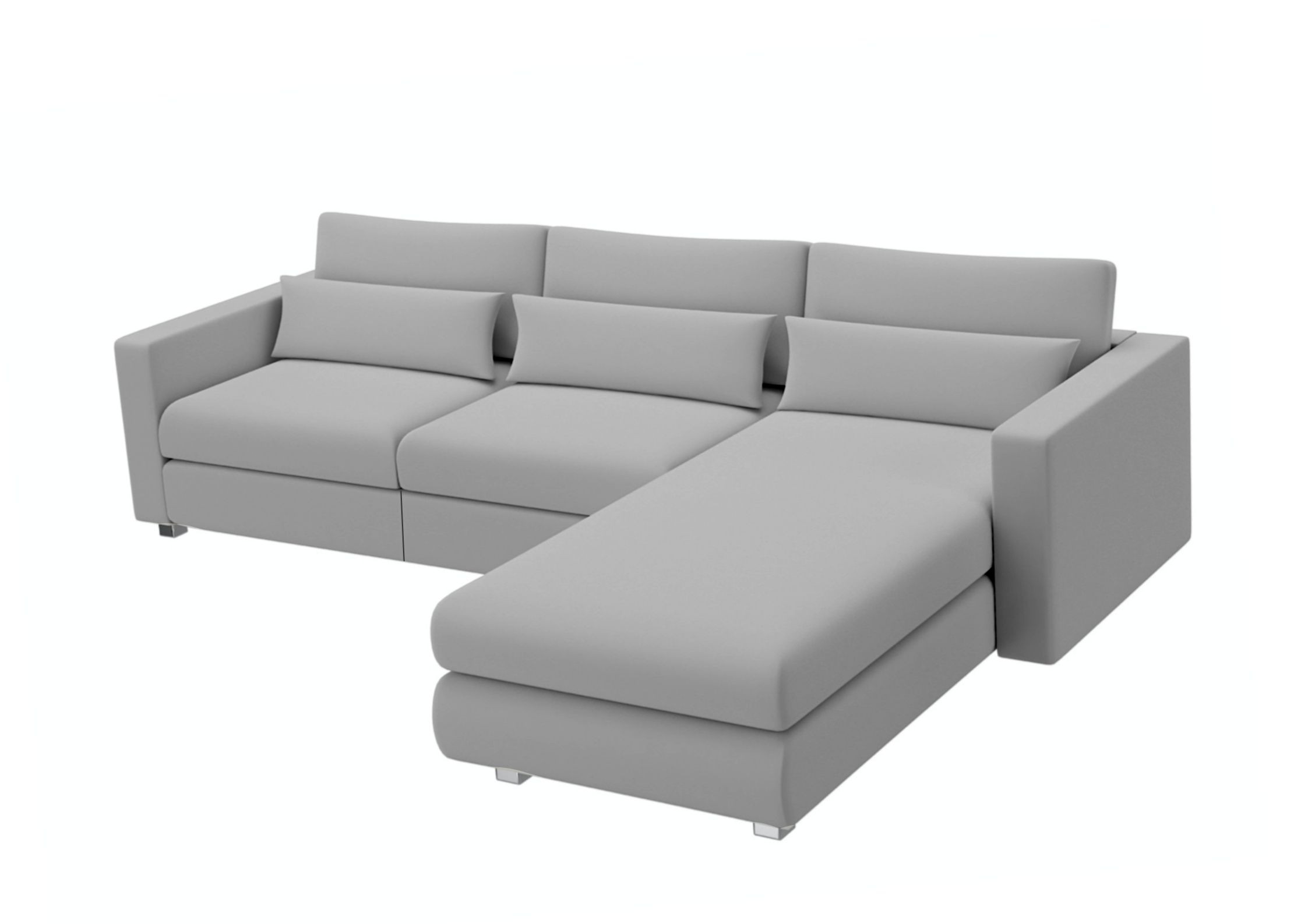 Elegancka rogówka z funkcją spania SUNSET Nowoczesny narożnik - obrazek 7