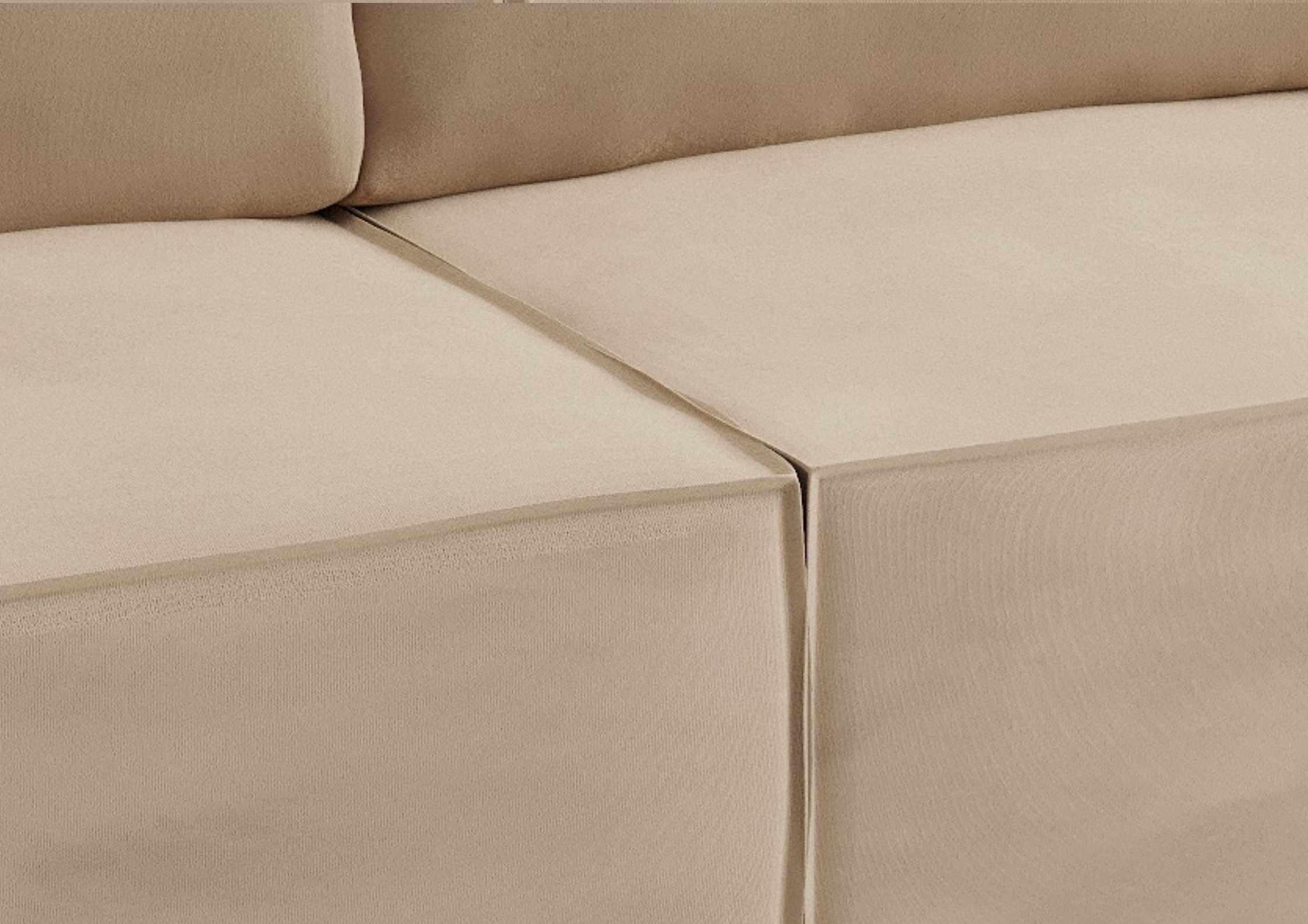 Elegancka sofa z szwem francuskim Goia Lewa - obrazek 3