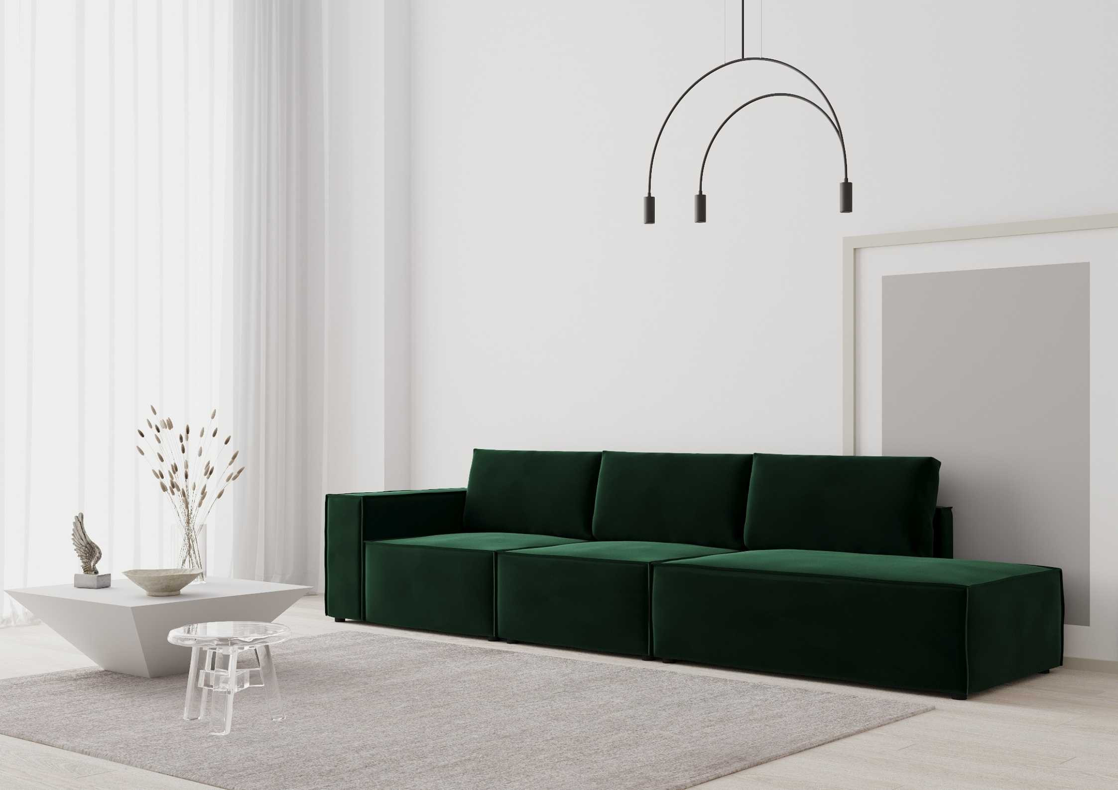 Elegancka sofa z szwem francuskim Goia Lewa
