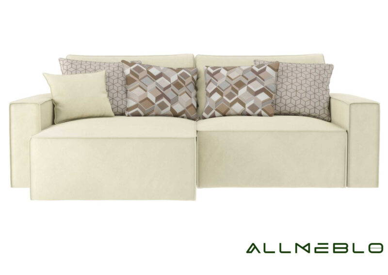 Głęboki narożnik modułowy SENS z funkcją spania