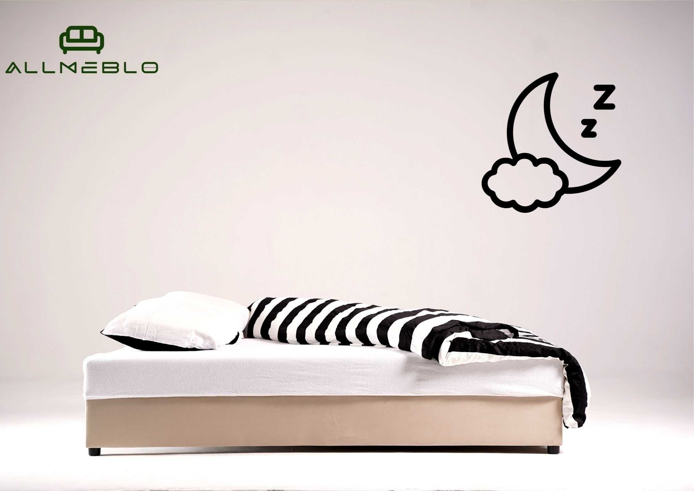 Kanapa rozkładana z pikowanymi poduszkami PONO sofa z funkcją spania - obrazek 3