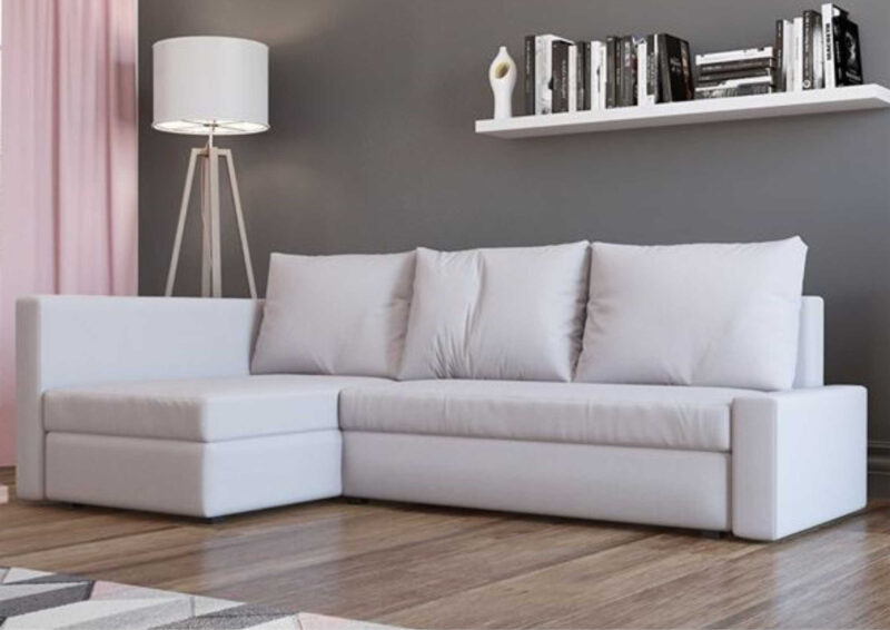 Lewa kanapa narożna rozkładana TIMO Rogówka z funkcją spania FRIHETEN