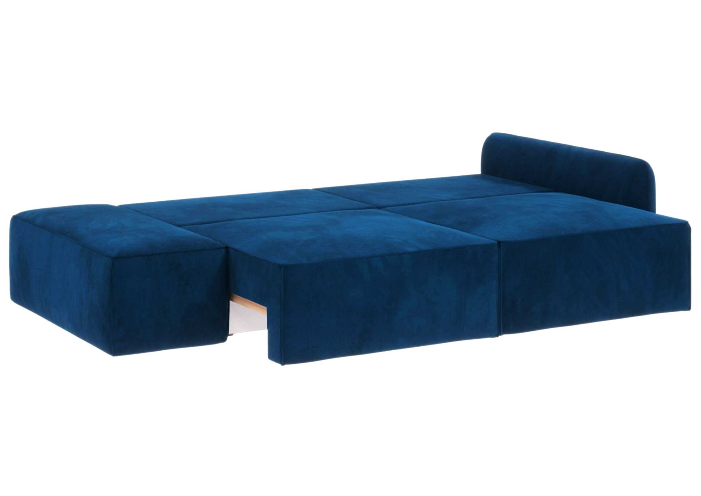 Lewa kanapa rozkładana z przeszyciami Vinci 2 w stylu loft - obrazek 3