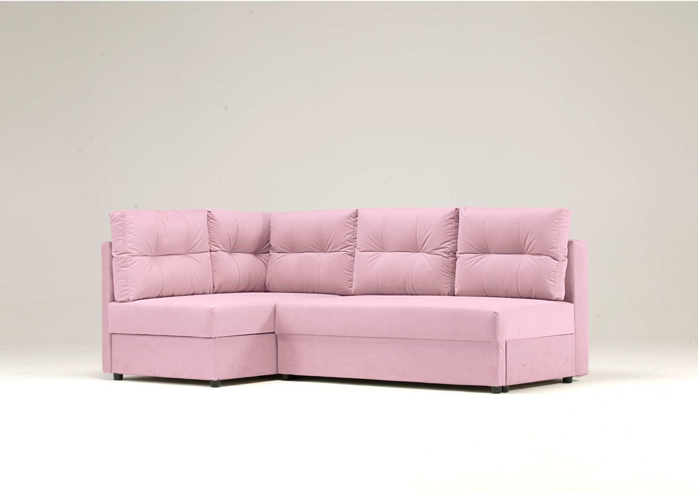 Lewa rogówka rozkładana z pikowanymi poduszkami MALA - obrazek 7