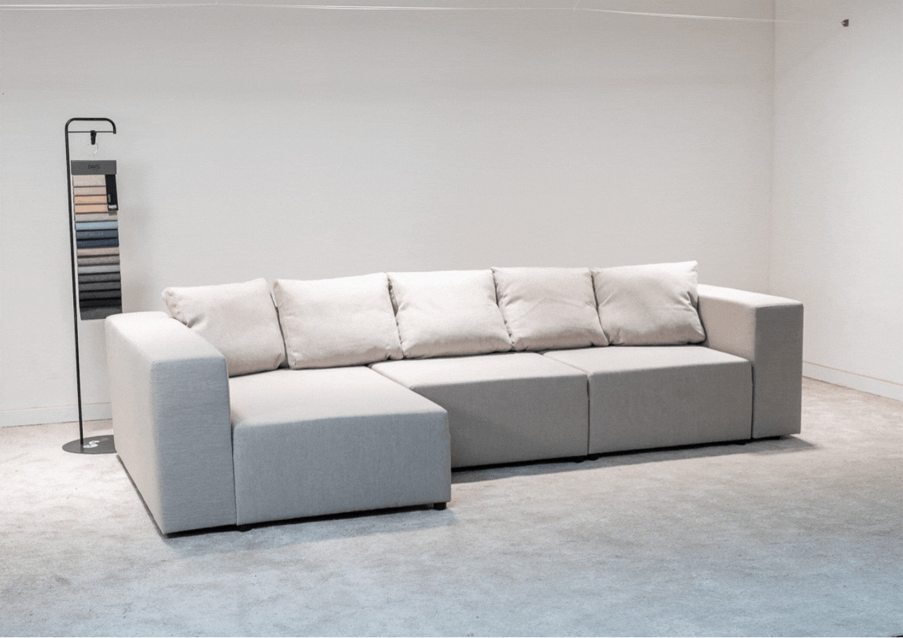 Lewy narożnik modułowy rozkładany do salonu SENSEI - obrazek 4