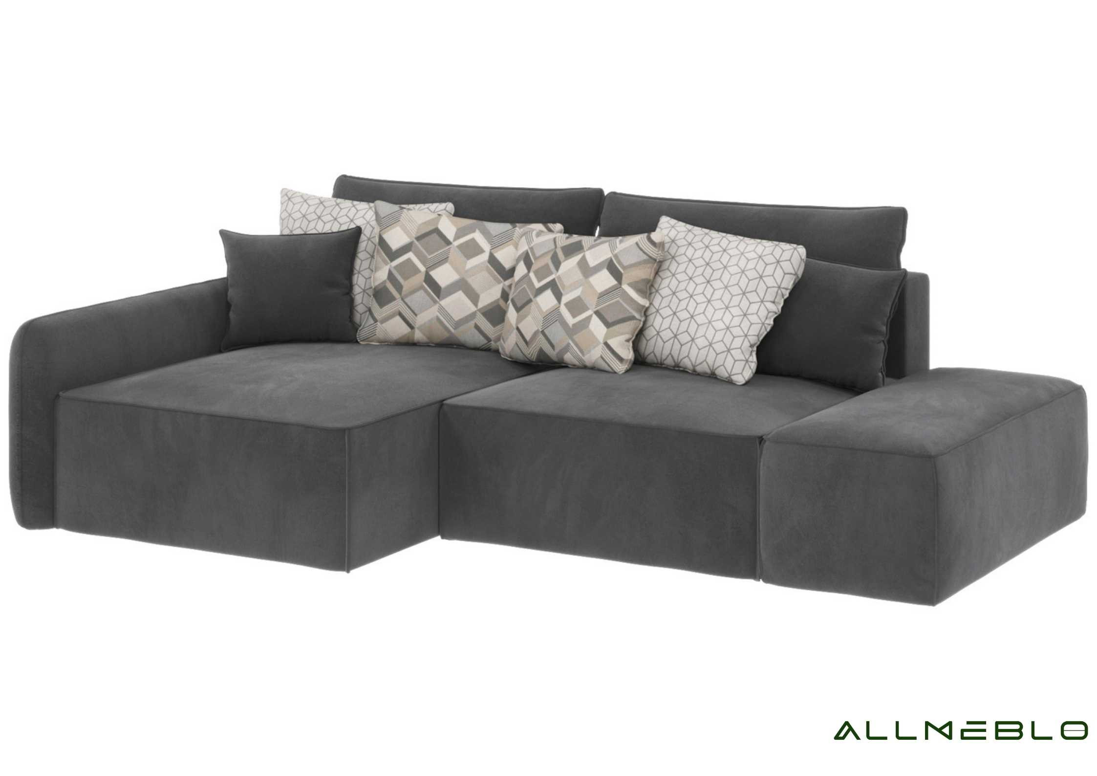 Lewy narożnik modułowy z funkcją spania Vinci BIS - obrazek 4