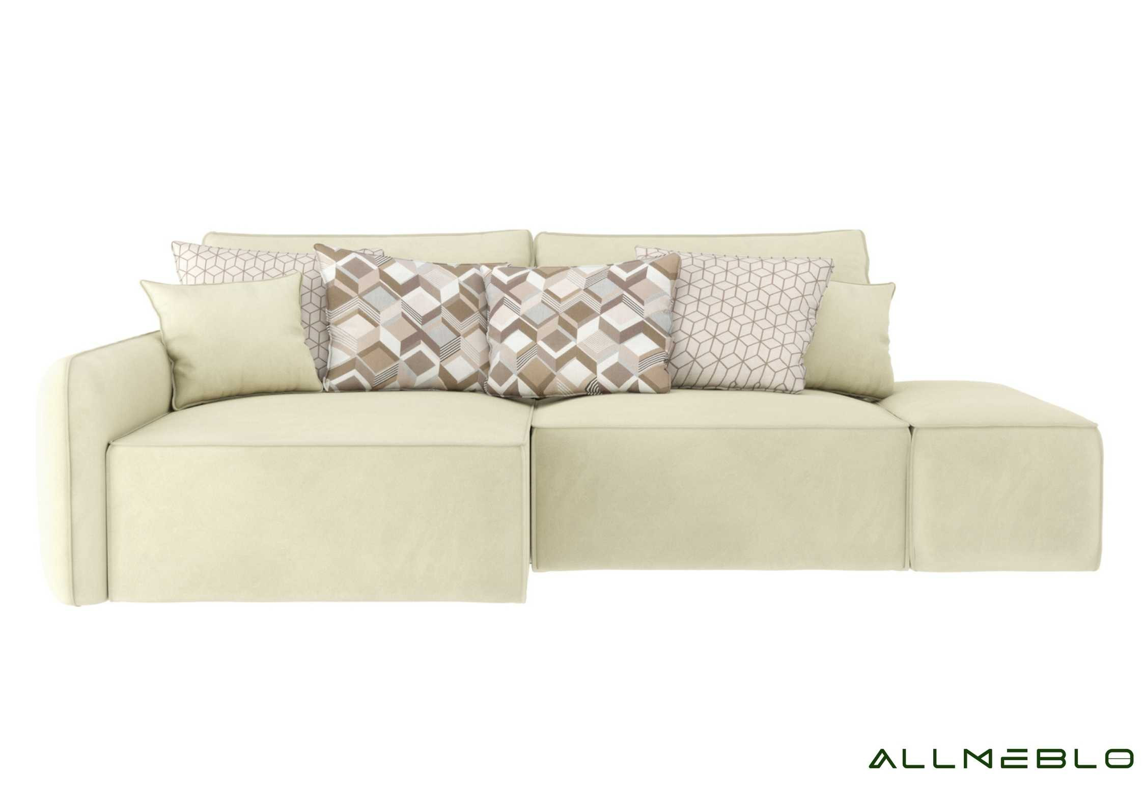 Lewy narożnik modułowy z funkcją spania Vinci BIS - obrazek 5