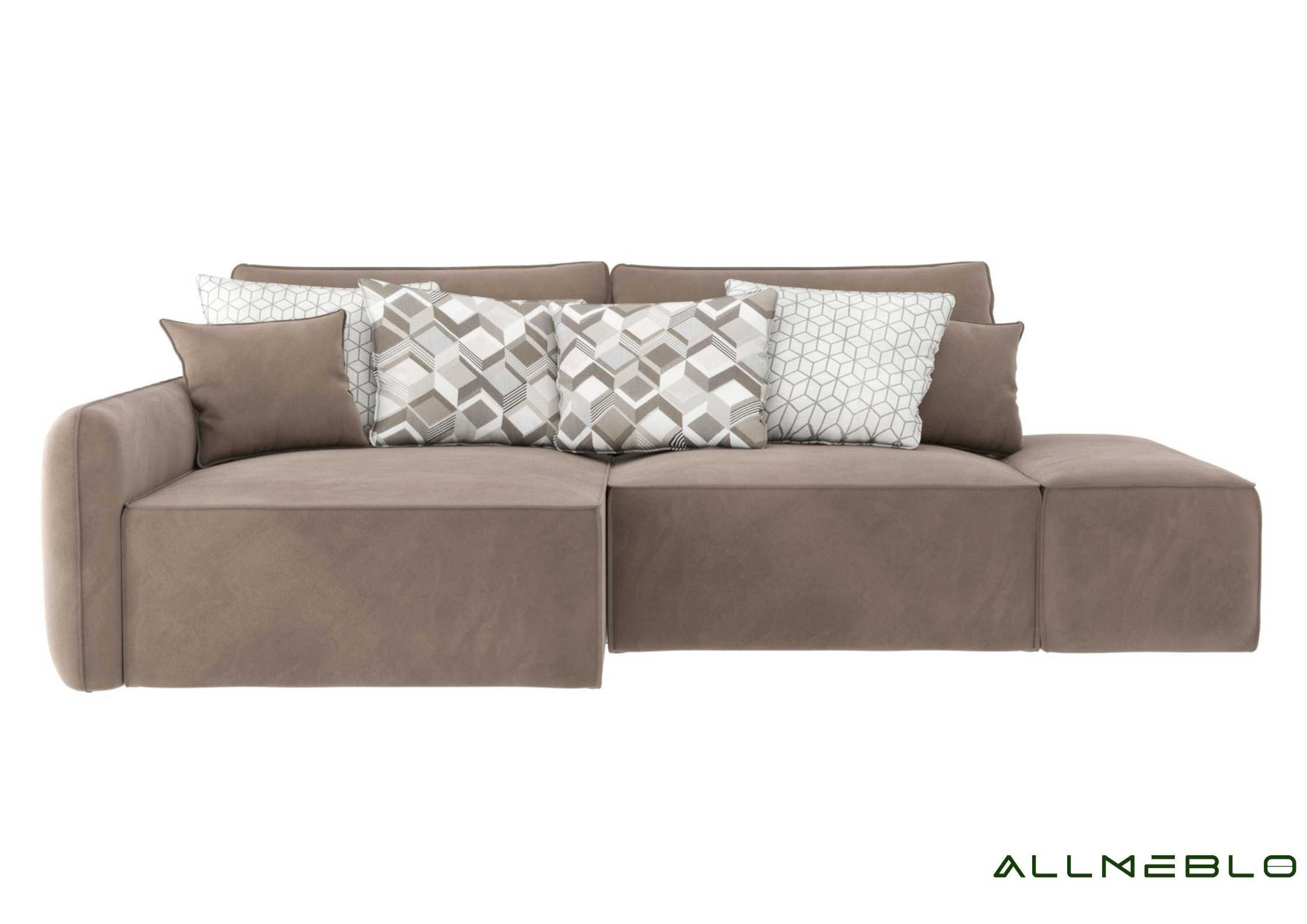 Lewy narożnik modułowy z funkcją spania Vinci BIS - obrazek 6