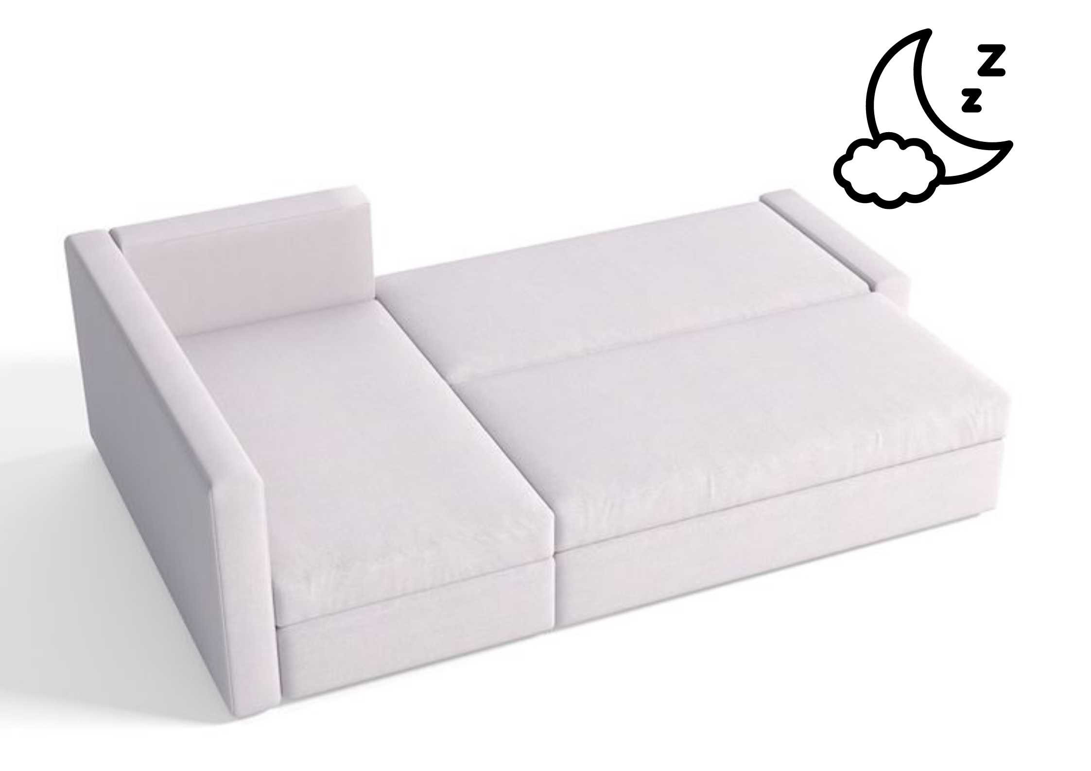 Lewy narożnik rozkładany TIMO Rogówka z funkcją spania FRIHETEN - obrazek 3