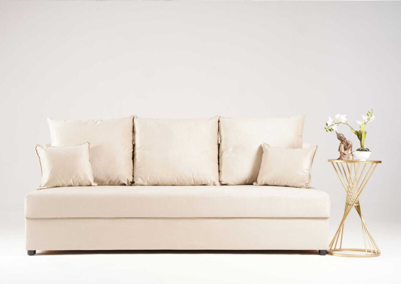 Mała kanapa z funkcją spania Paco