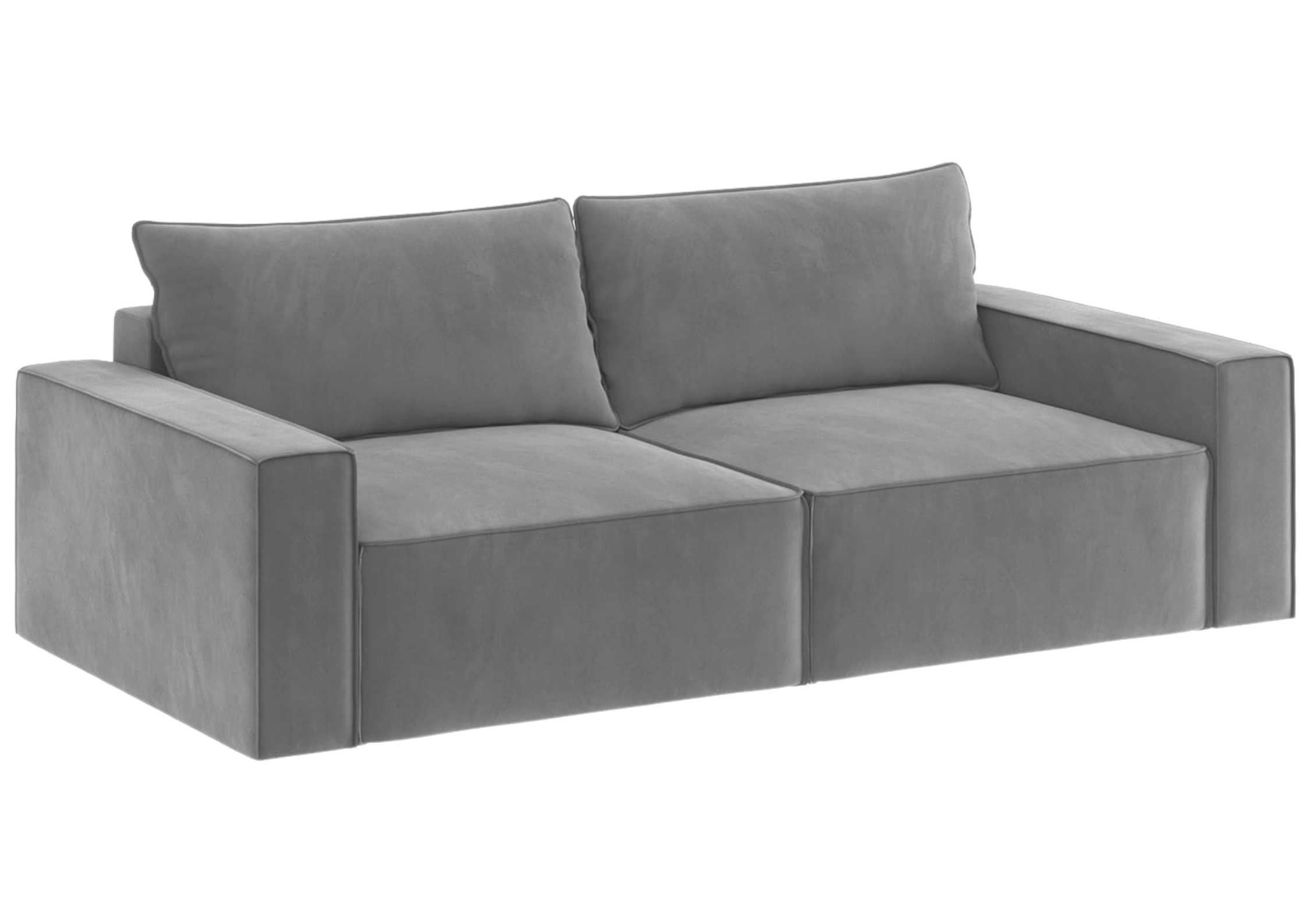 Mała loftowa sofa rozkładana SENS 2 szew angielski - obrazek 7