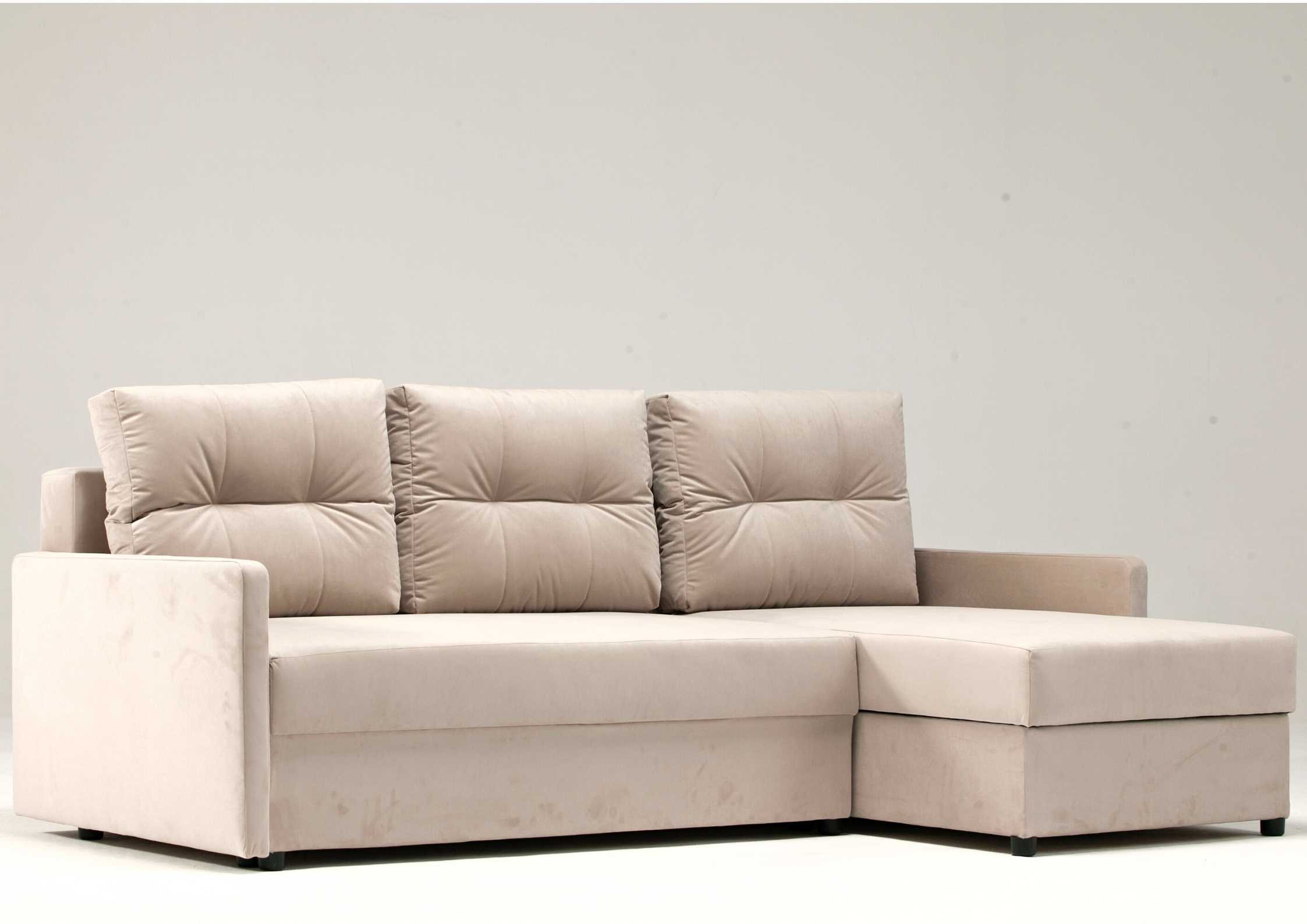 Mała rogówka rozkładana ARIA z pikowanymi poduszkami - obrazek 4