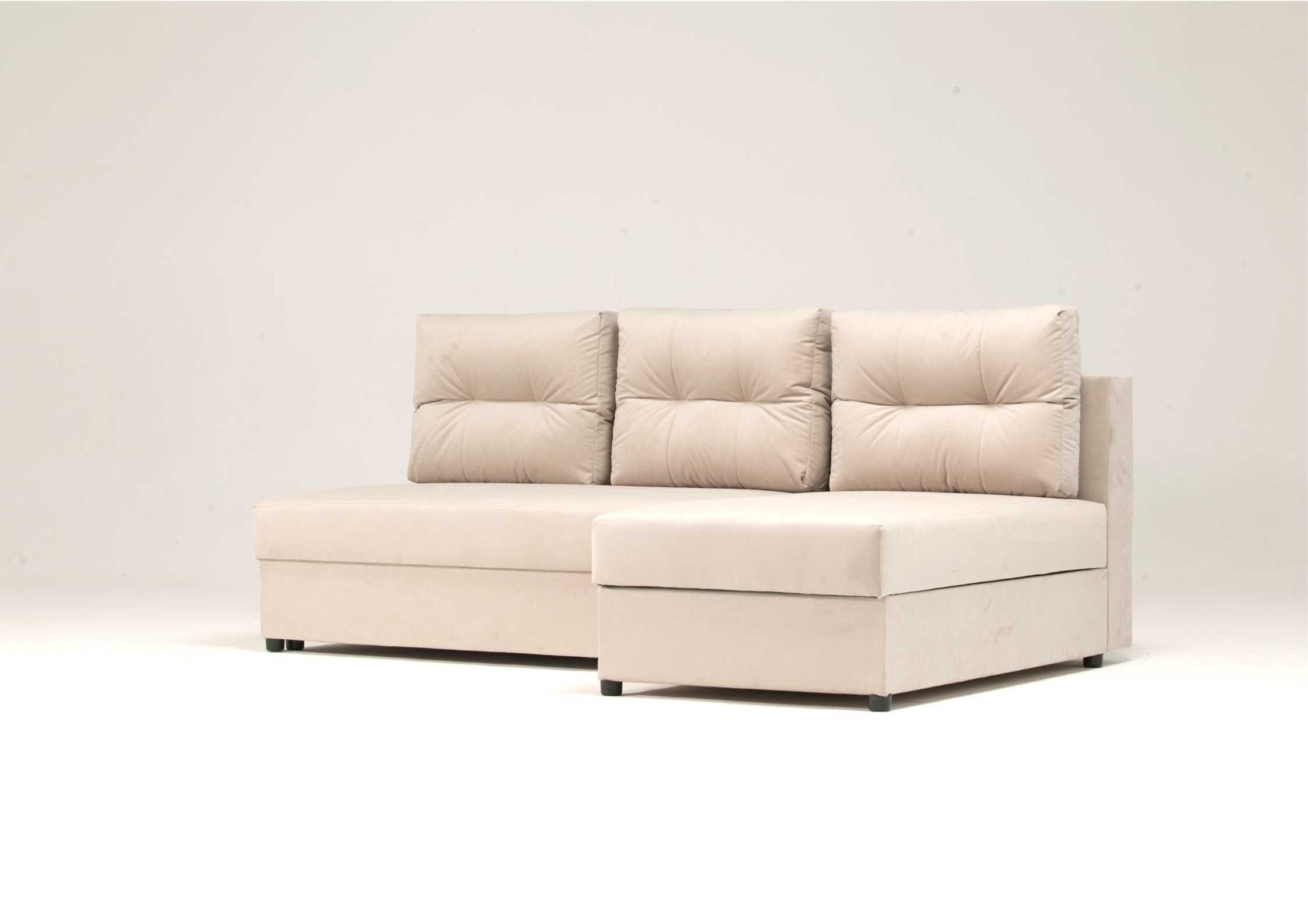 Mała rogówka rozkładana SKANDI pikowane poduszki - obrazek 5