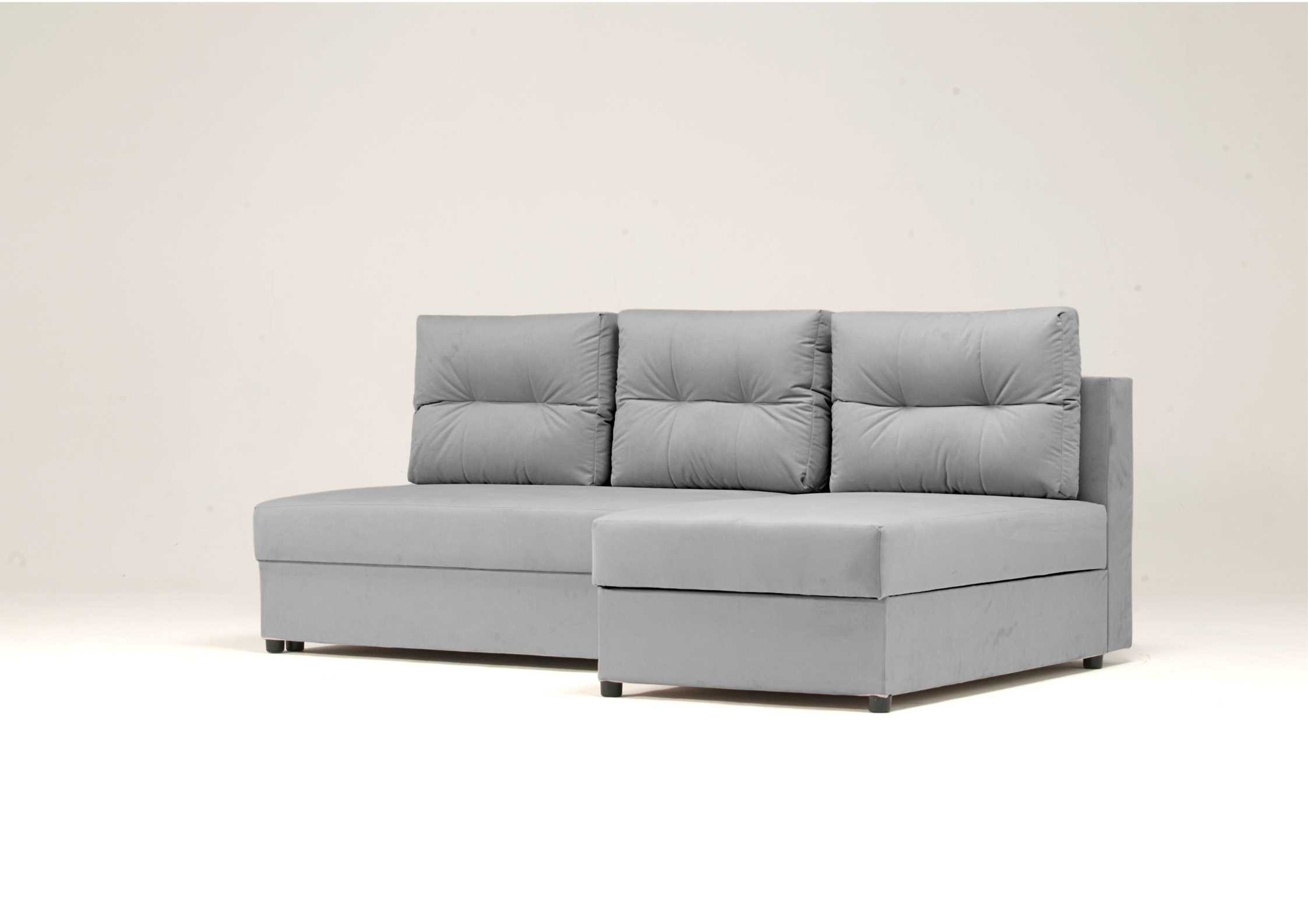 Mała rogówka rozkładana SKANDI pikowane poduszki - obrazek 7