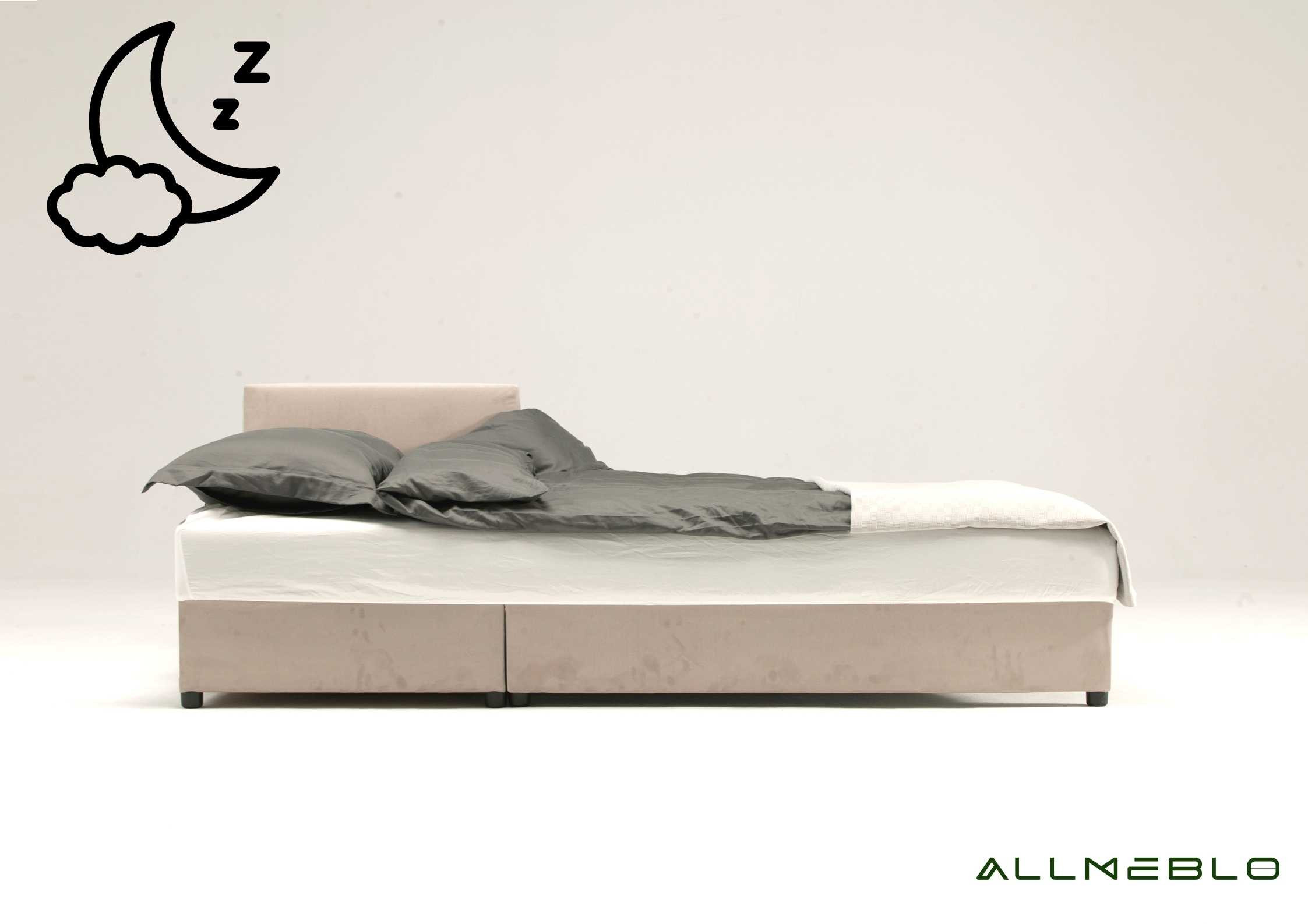 Mała rogówka z funkcją spania SKANDI do salonu - obrazek 3