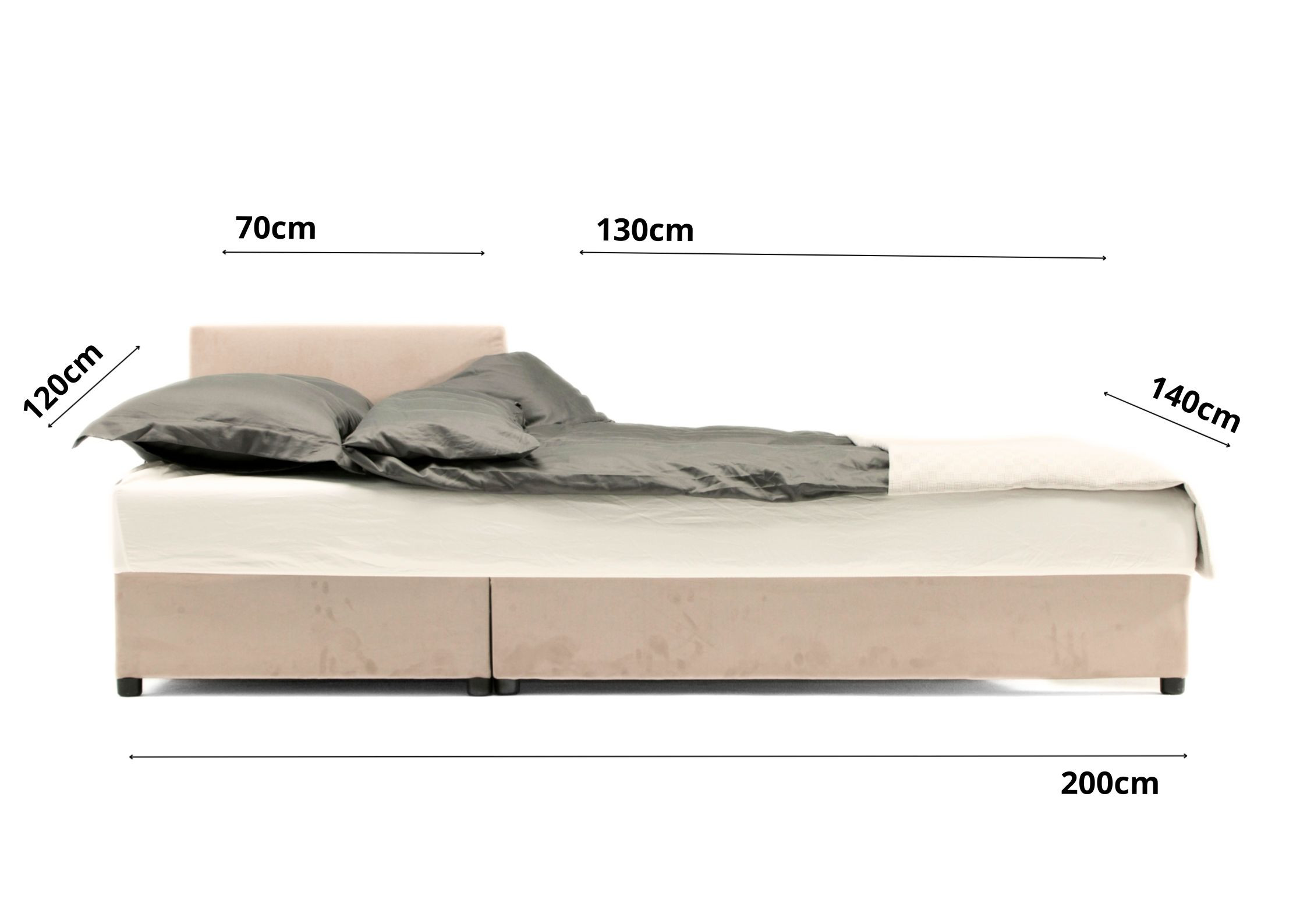 Mały narożnik młodzieżowy z funkcją spania PACO do pokoju dziecięcego - obrazek 2