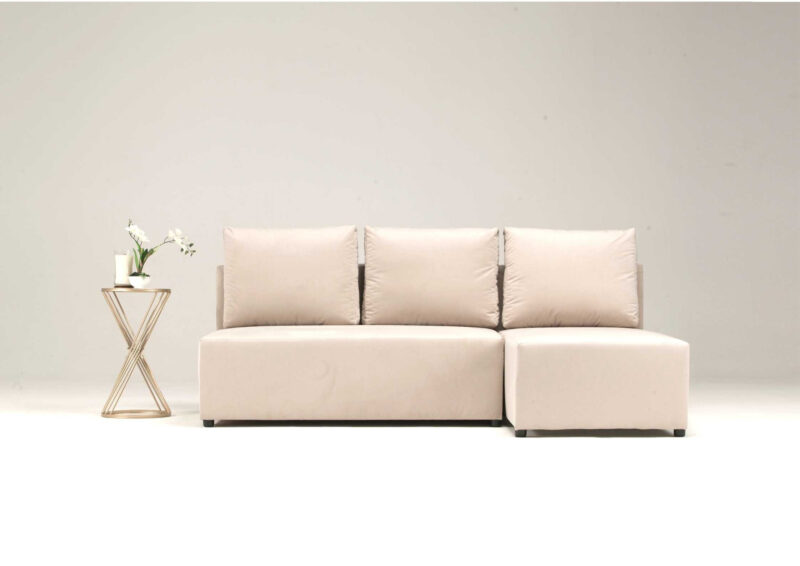 Mały narożnik rozkładany do bloku Esti