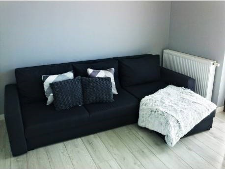 Mały prosty narożnik do salonu DAILY rogówka z funkcją spania - obrazek 5