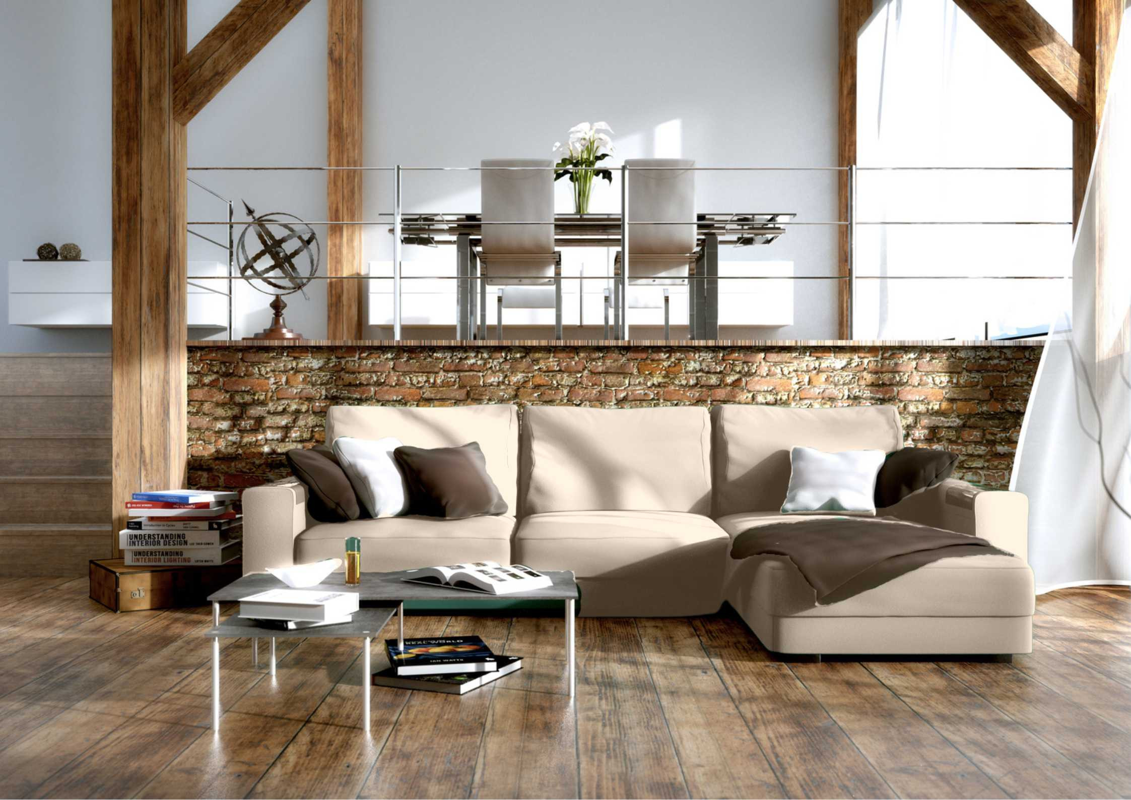 Mały prosty narożnik do salonu DAILY rogówka z funkcją spania - obrazek 6