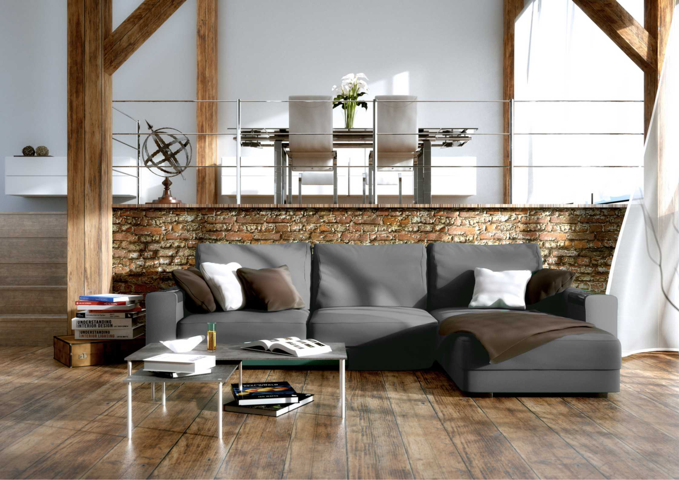 Mały prosty narożnik do salonu DAILY rogówka z funkcją spania - obrazek 9