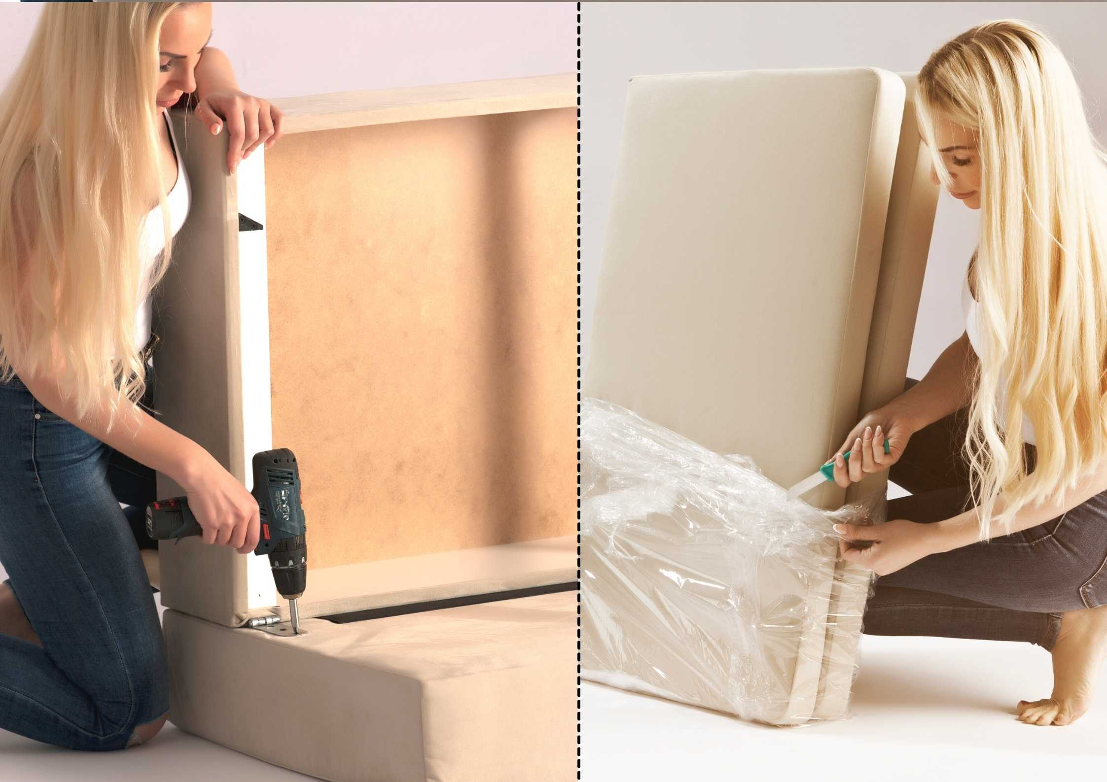 Mały rozkładany narożnik ARKADIA mała rogówka z funkcją spania - obrazek 4