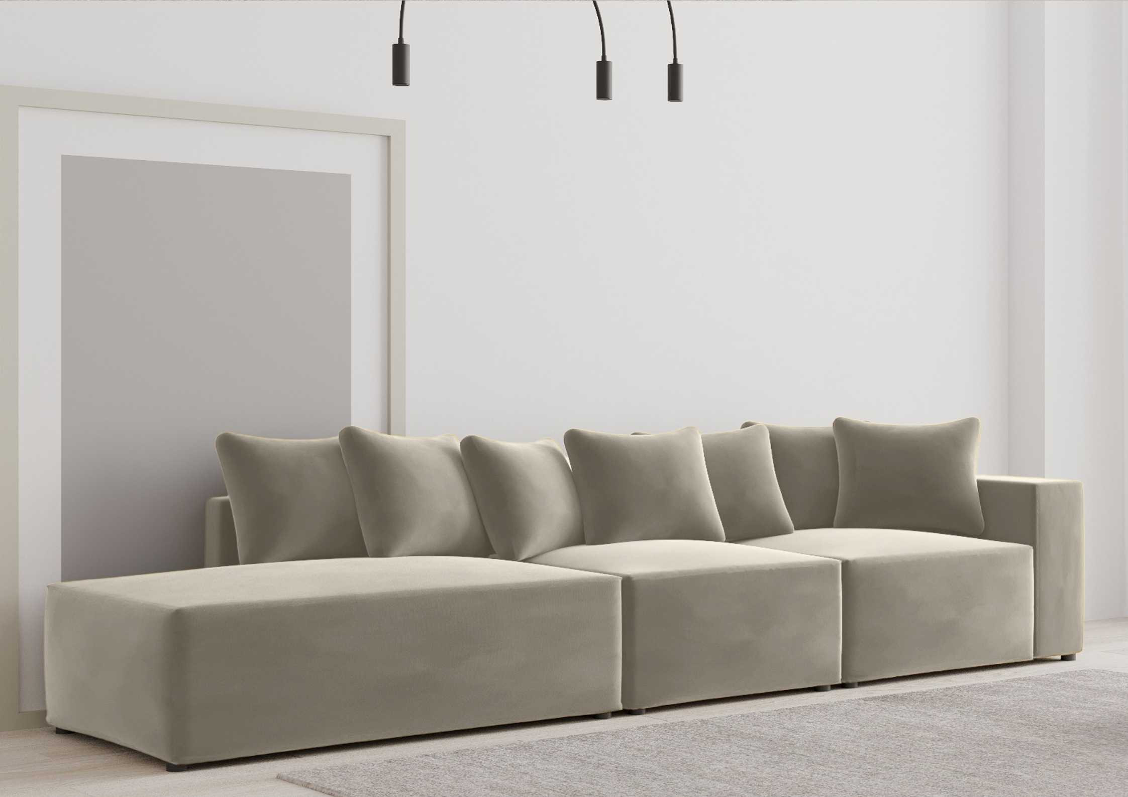 Miękka modułowa sofa SUGOI Prawa - obrazek 4