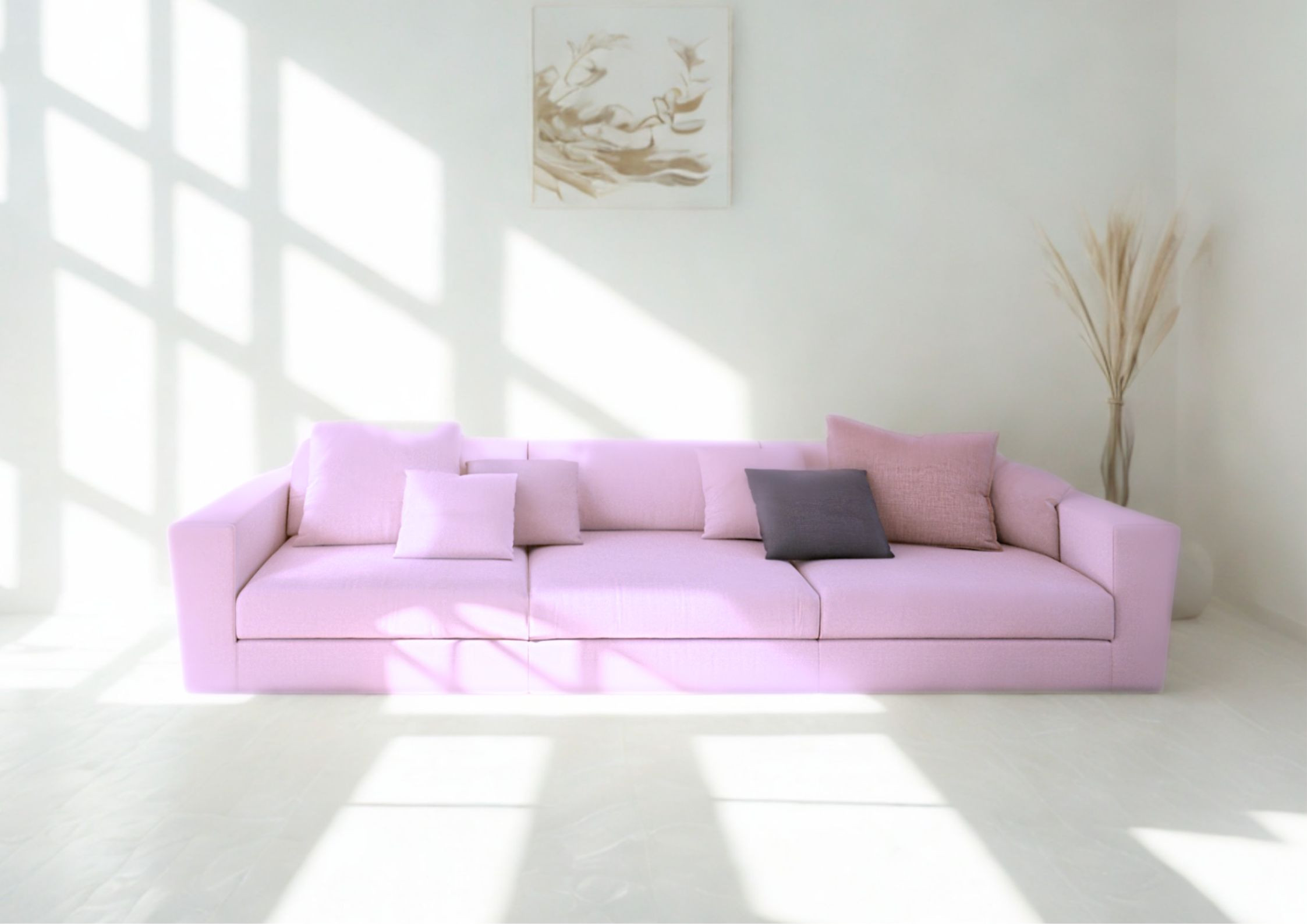 Modułowa sofa Cleo w stylu boho rozkładana do funkcji spania - obrazek 6