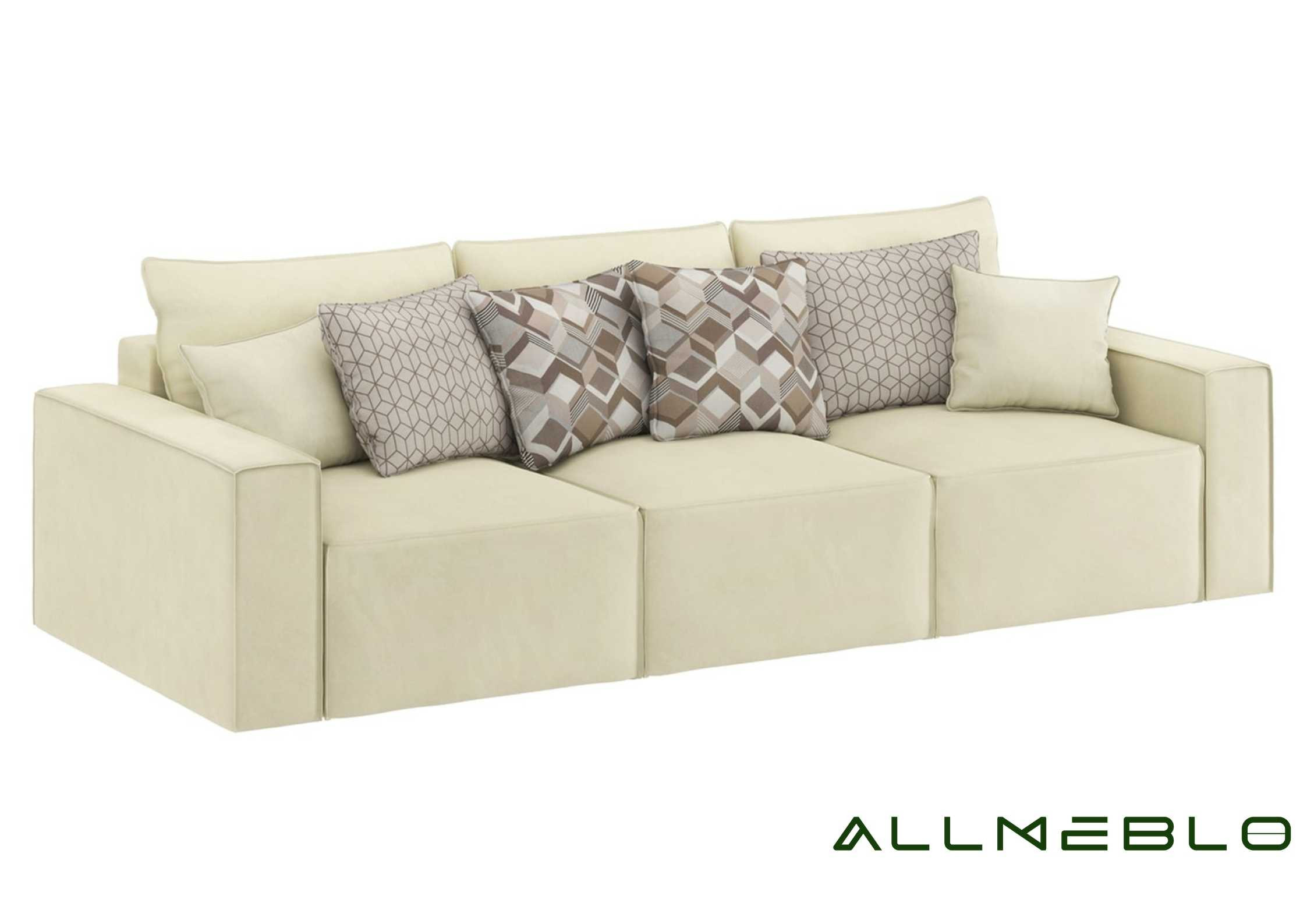 Modułowa sofa Sens szew angielski z funkcją spania - obrazek 4