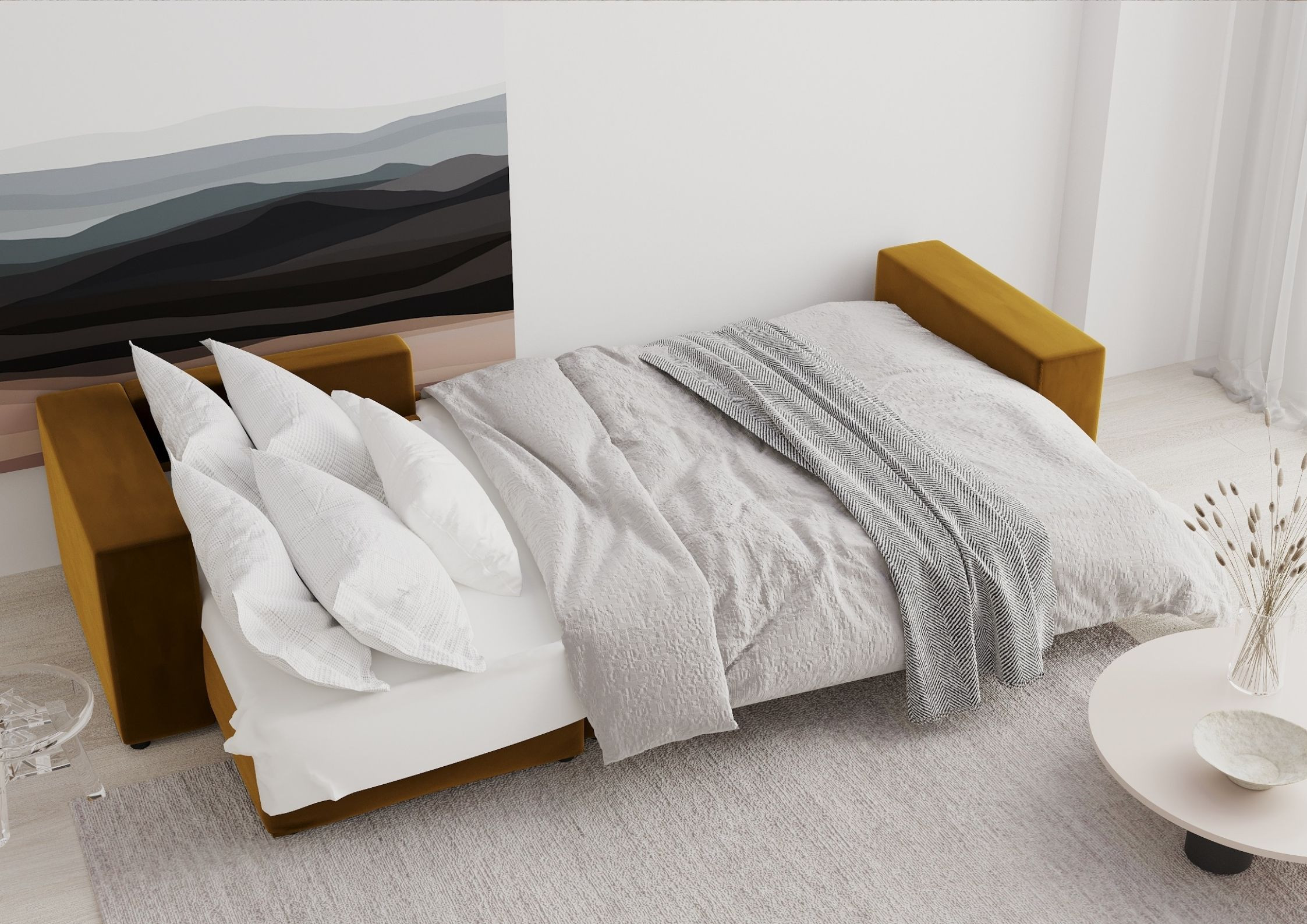 Modułowy narożnik w stylu loft SAKURA LEWY - obrazek 3