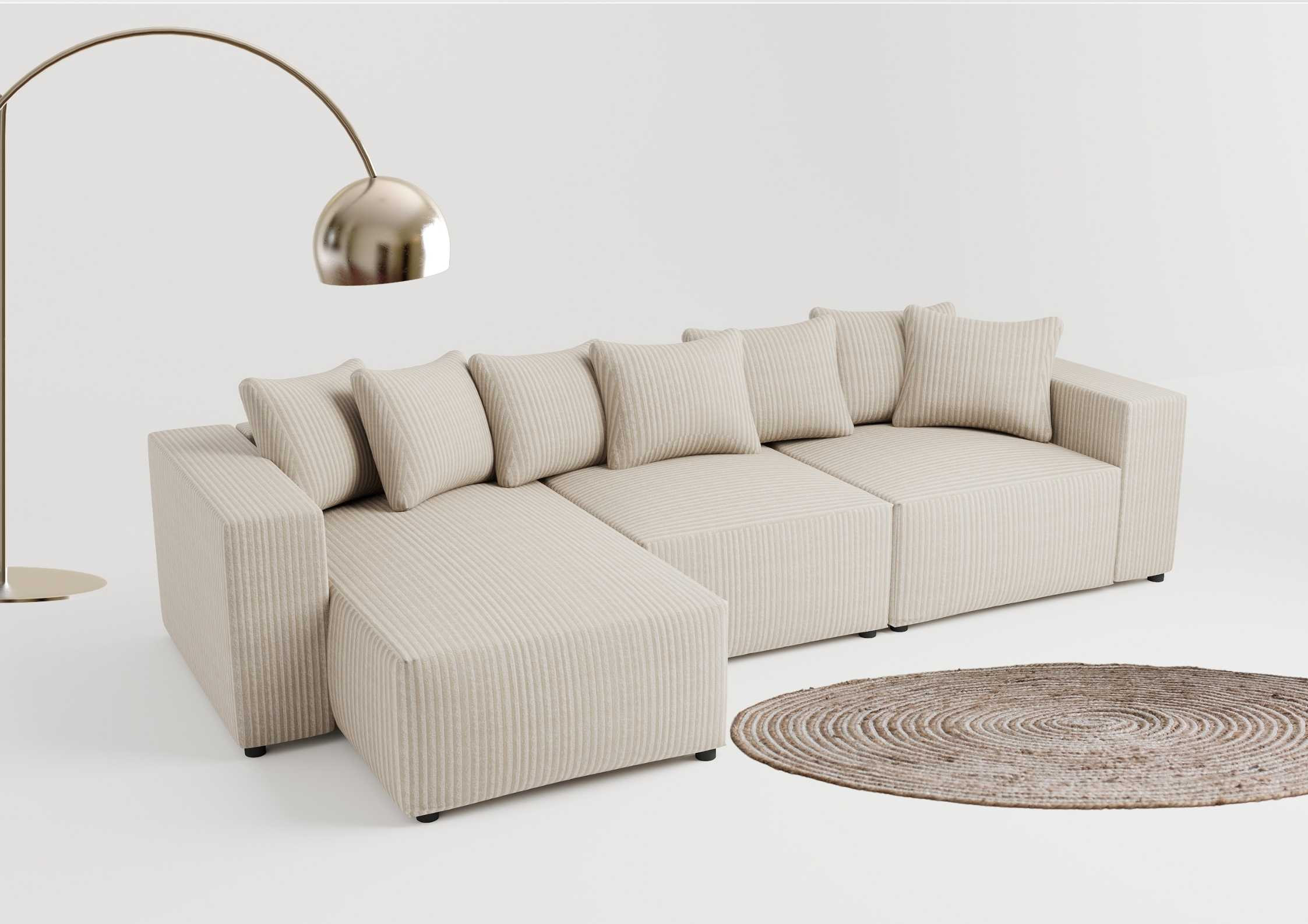 Modułowy narożnik w stylu loft SAKURA LEWY - obrazek 5