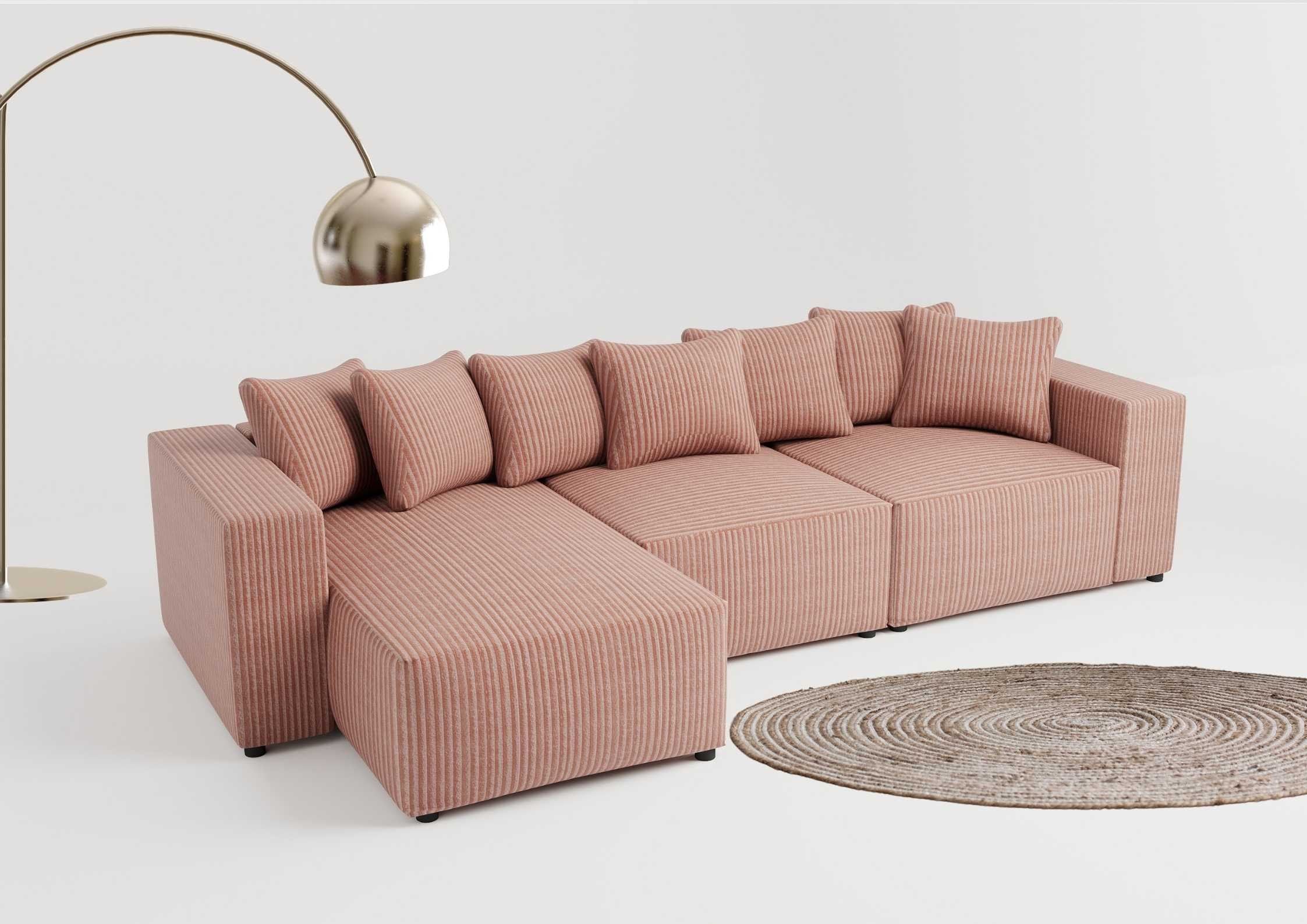 Modułowy narożnik w stylu loft SAKURA LEWY - obrazek 6