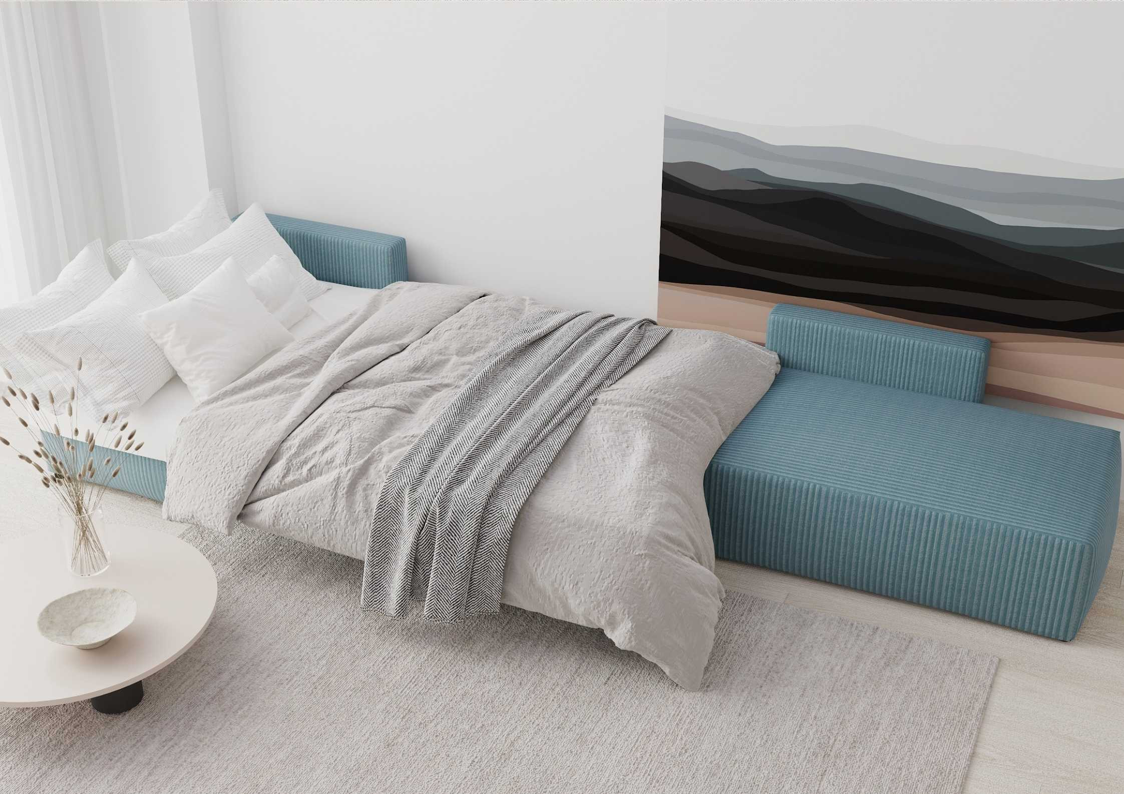 Modułowy narożnik z funkcją spania SUGOI LEWY - obrazek 3