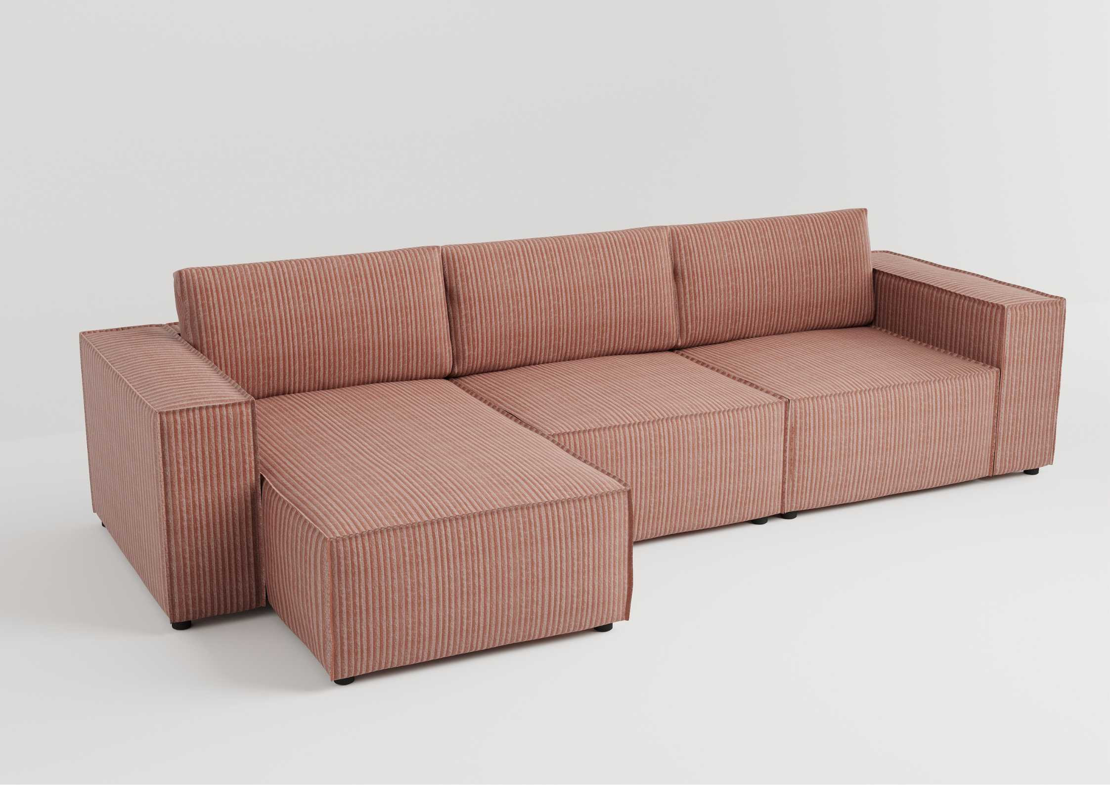 Narożnik modułowy z funkcją spania KATEI LEWY - obrazek 7