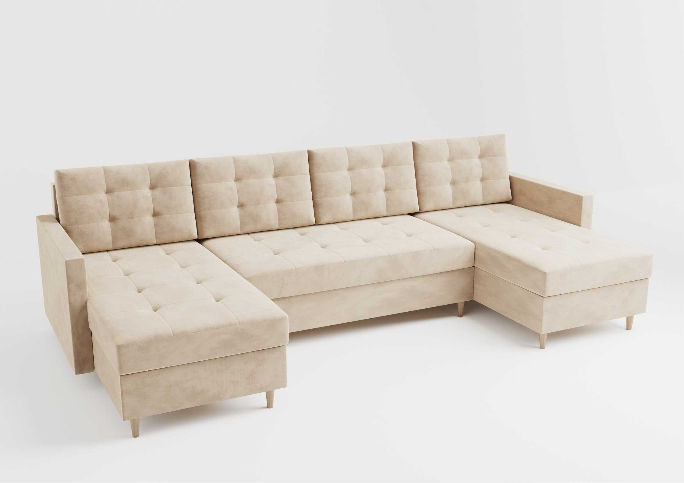 Narożnik pikowany w kształcie litery U z bokami VIDO U - obrazek 5