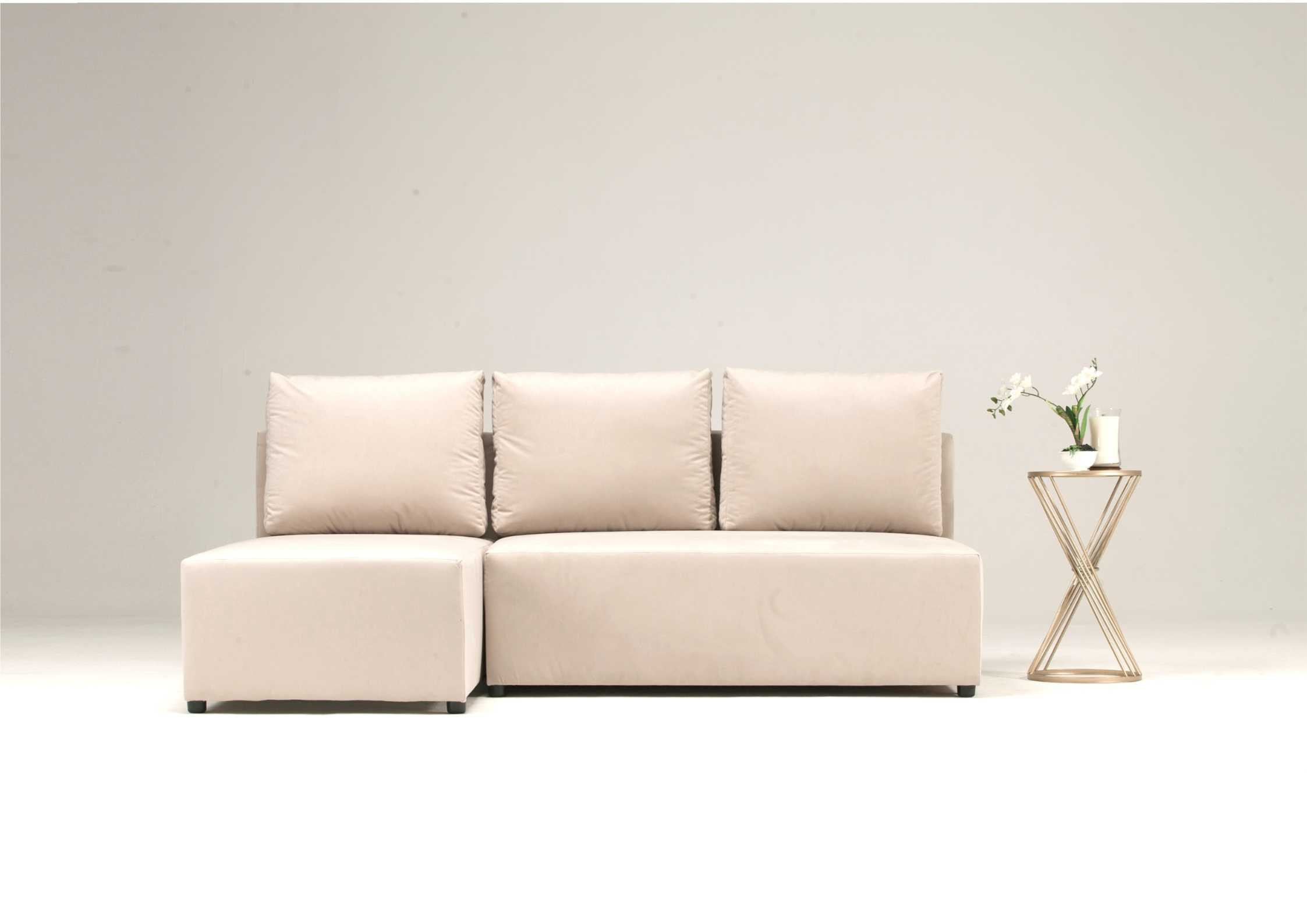 Narożnik rozkładany do małych pomieszczeń Esti