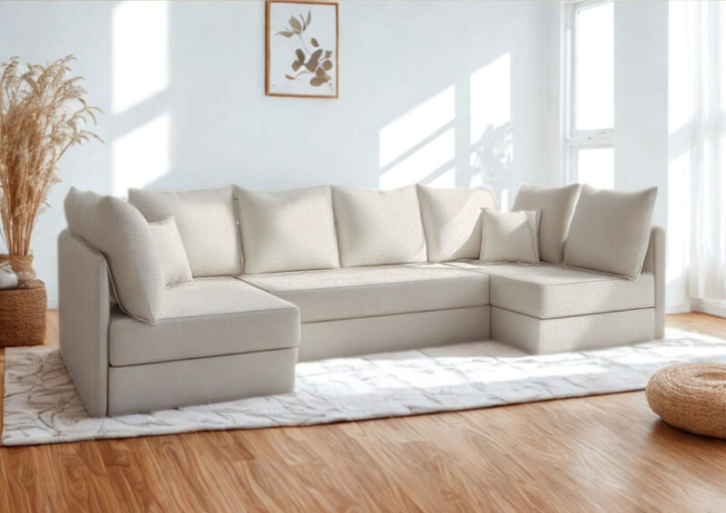 Narożnik w kształcie litery U rozkładany MOBO U