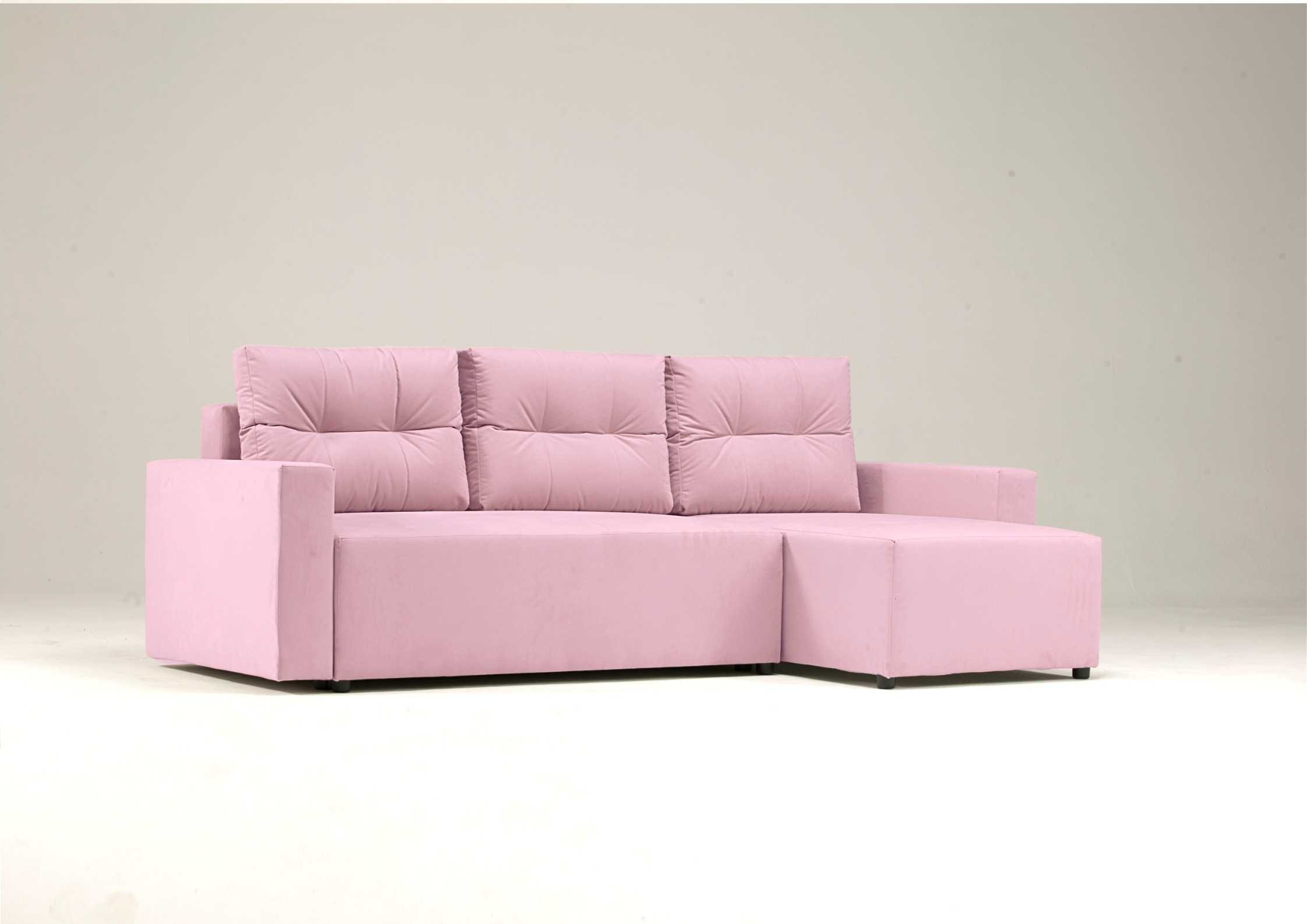 Narożnik z funkcją spania z pikowanymi poduszkami BONO - obrazek 6