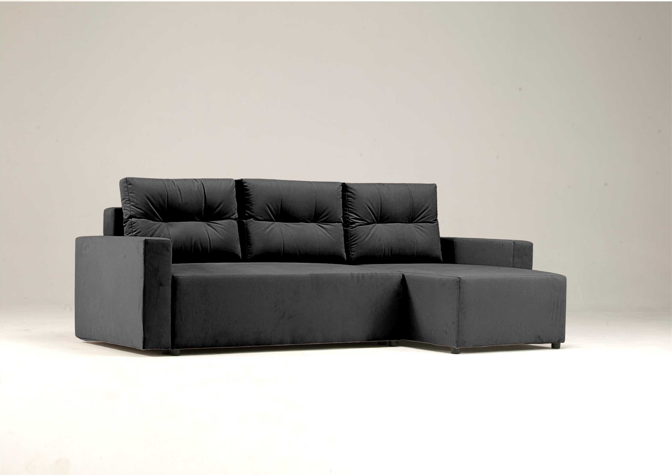 Narożnik z funkcją spania z pikowanymi poduszkami BONO - obrazek 8