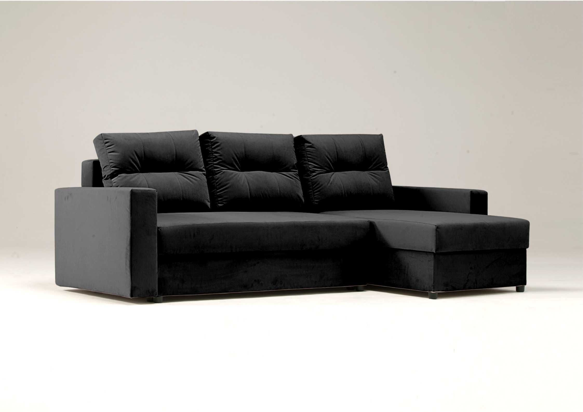 Narożnikowa kanapa rozkładana z pikowanymi poduszkami BORA - obrazek 8