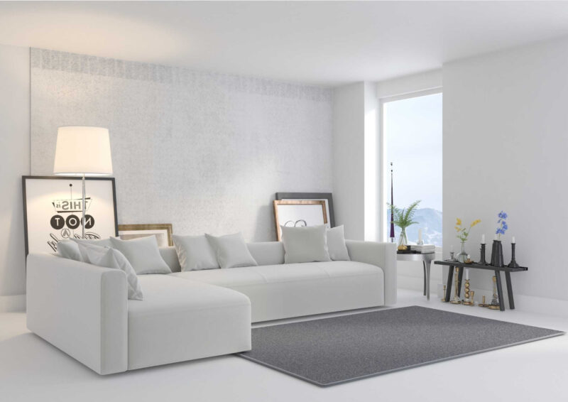 Nowoczesny duży narożnik z funkcją spania Fantom Narożnik LEWY