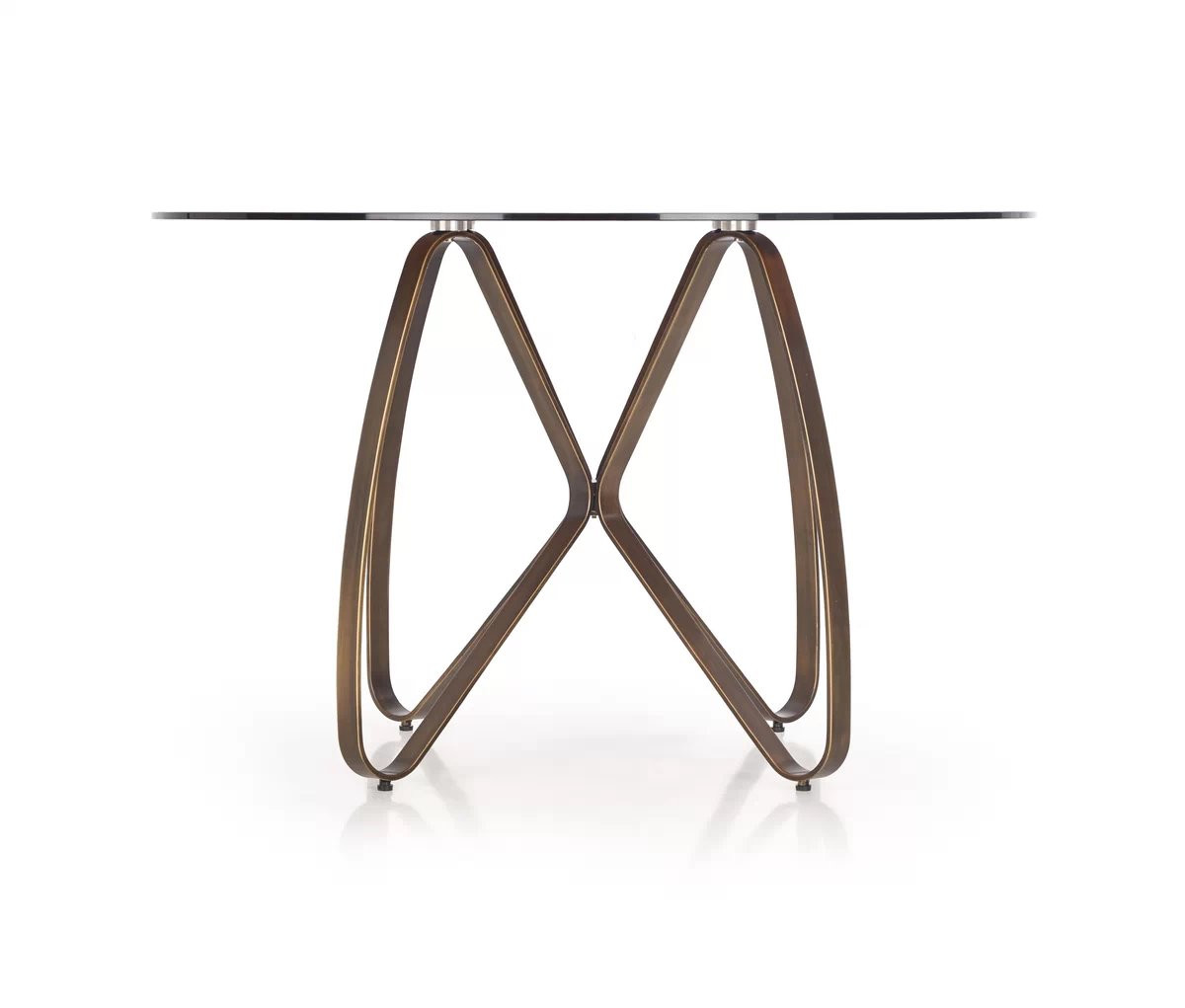 Nowoczesny stół ze szklanym blatem GOLUN - obrazek 4