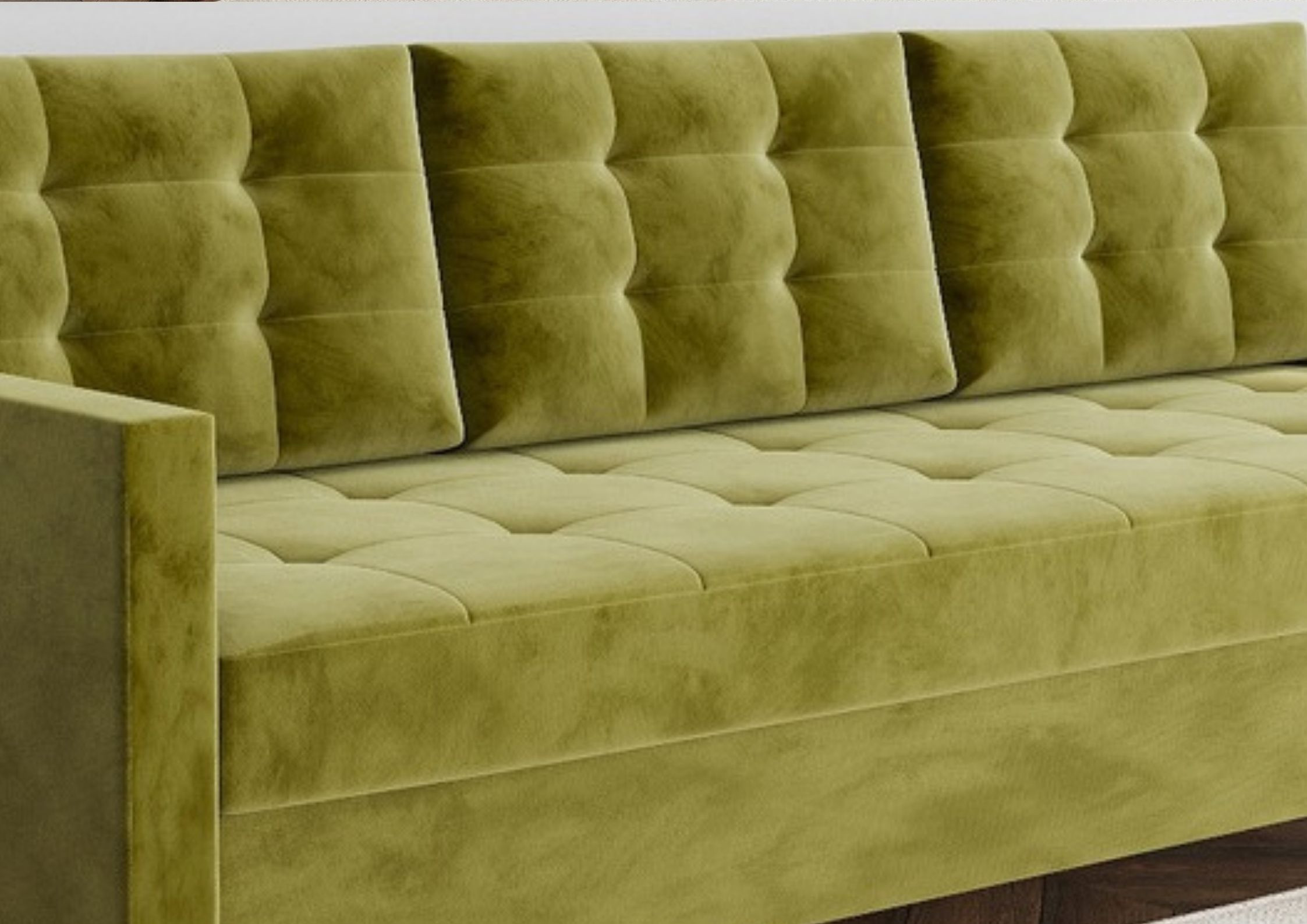 Pikowana sofa skandynawska VIDO z funkcją spania - obrazek 2